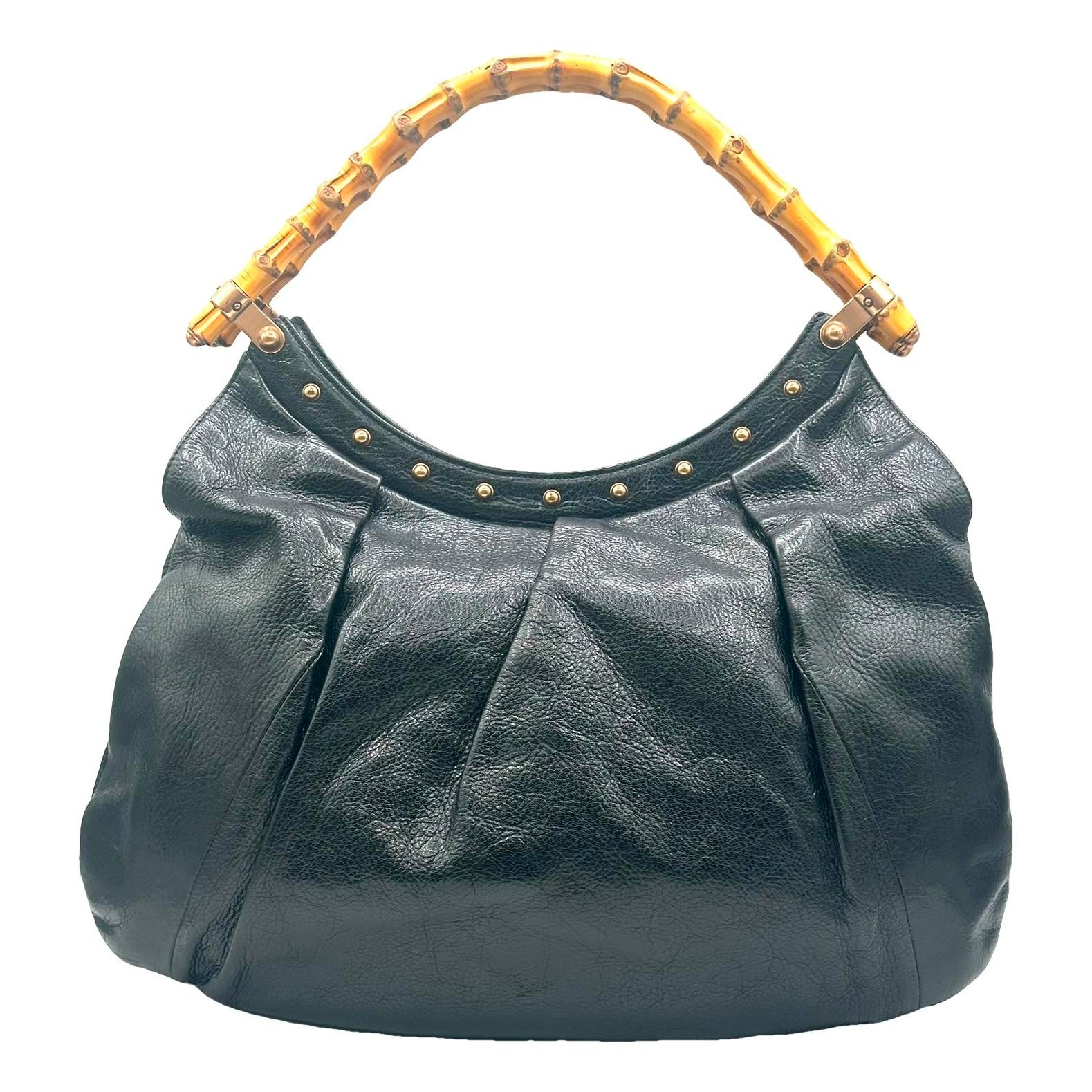 Vintage Bamboo cloth handbag