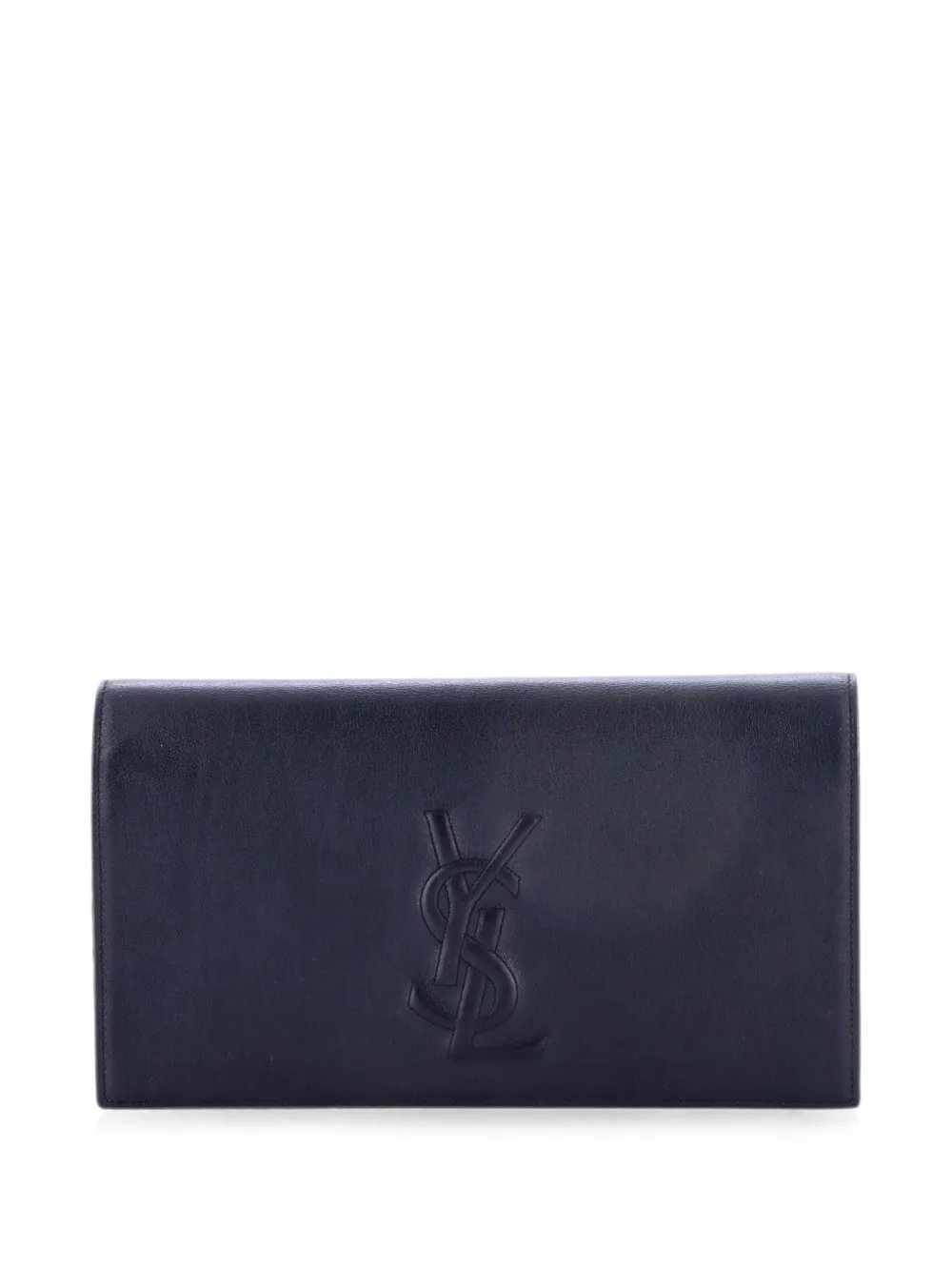 Belle de Jour Leather Large clutch bag