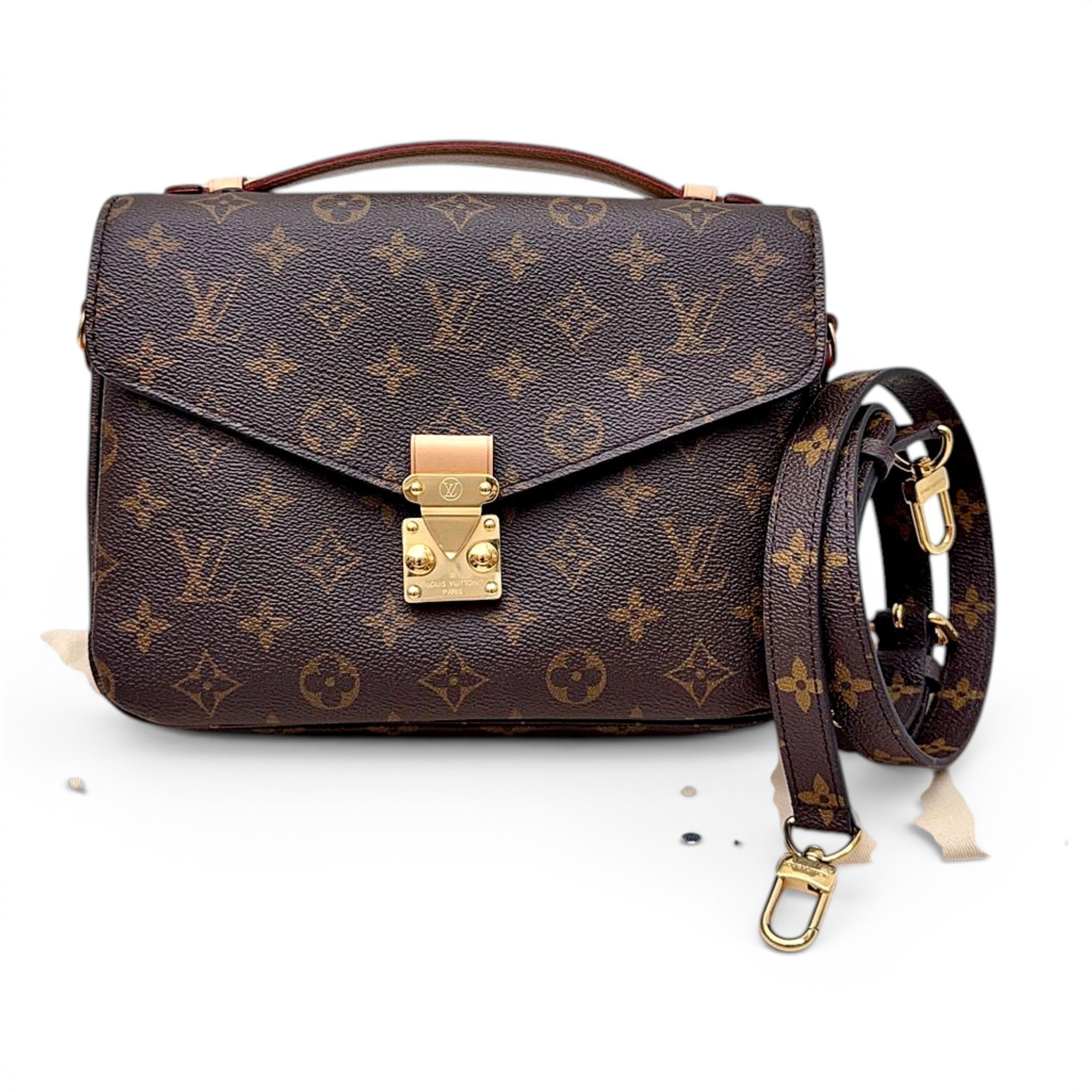 Metis leather crossbody bag