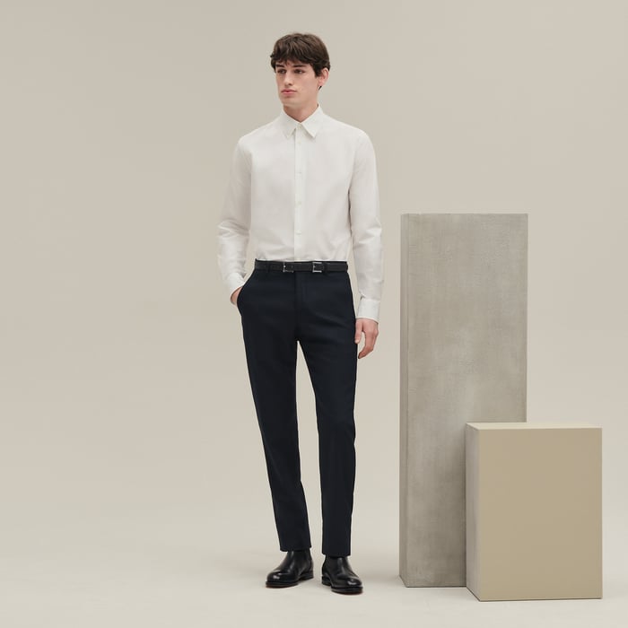 Blanc Fitted Shirt