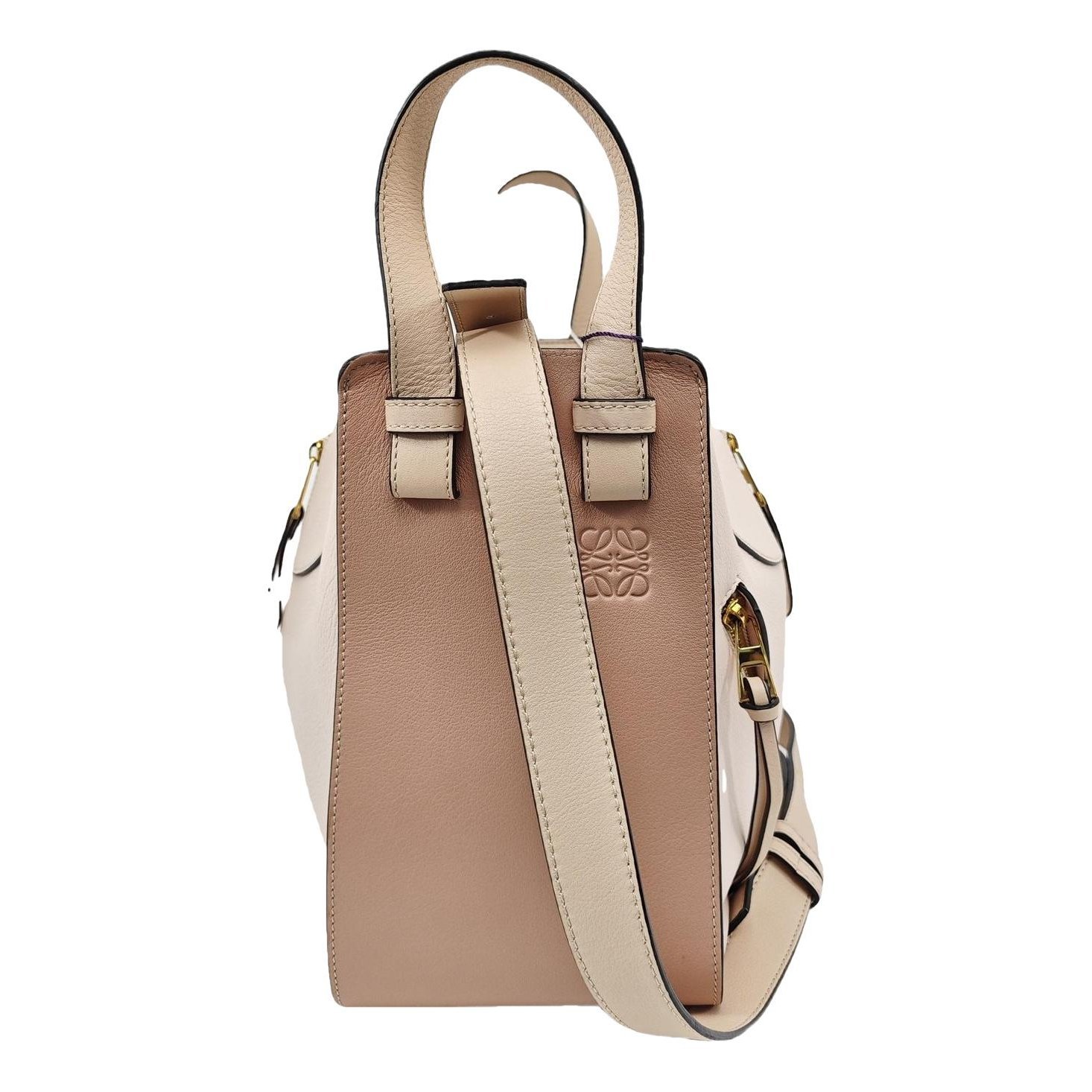 Hammock leather handbag