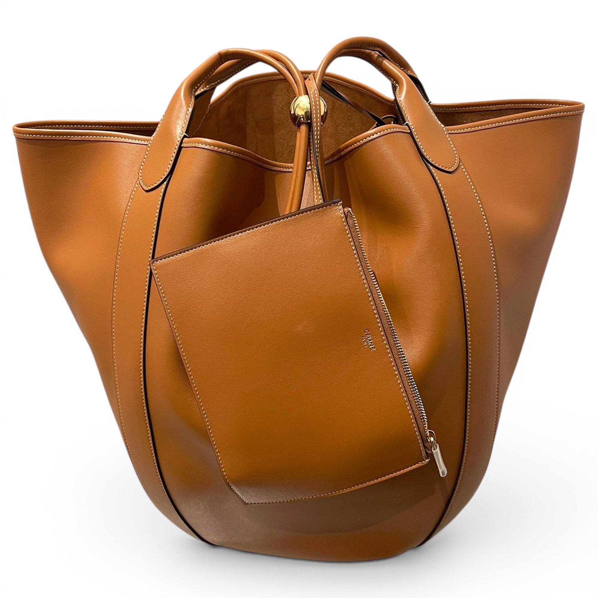Leather handbag