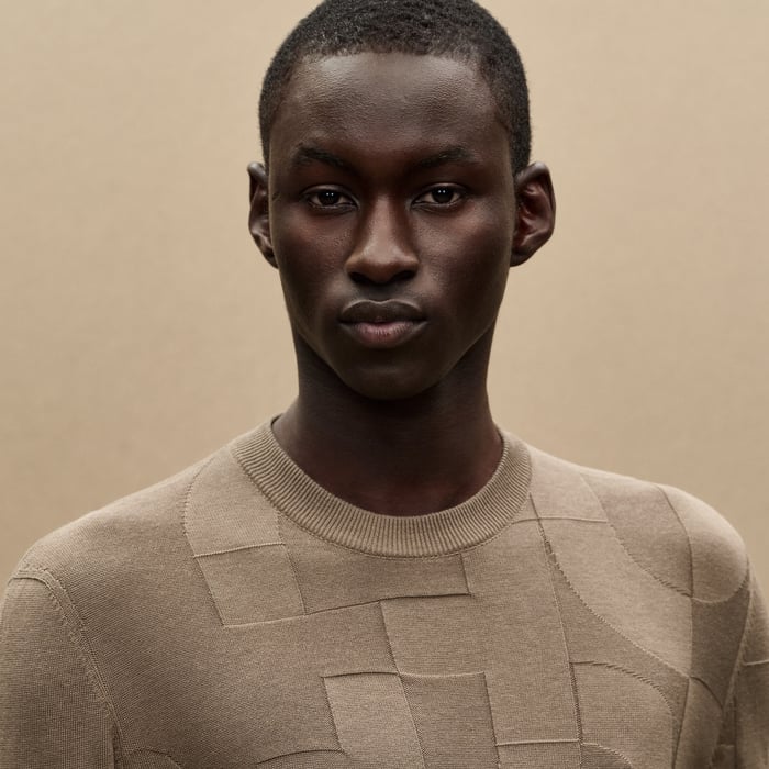 Tourbe "Maillon Puzzle" Crewneck Sweater