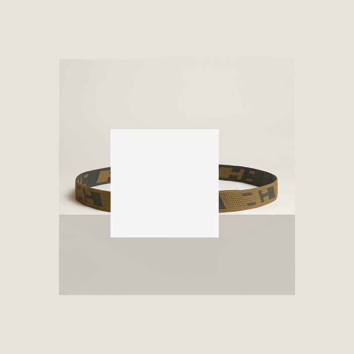 H Striee Belt Buckle & Sprint a Nouer Band 32 MM