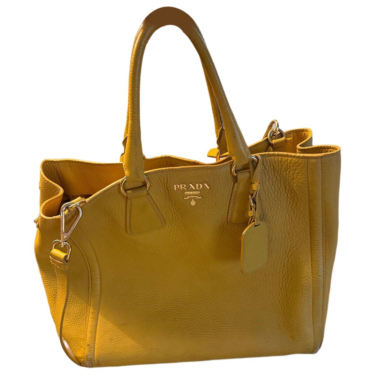 Leather tote