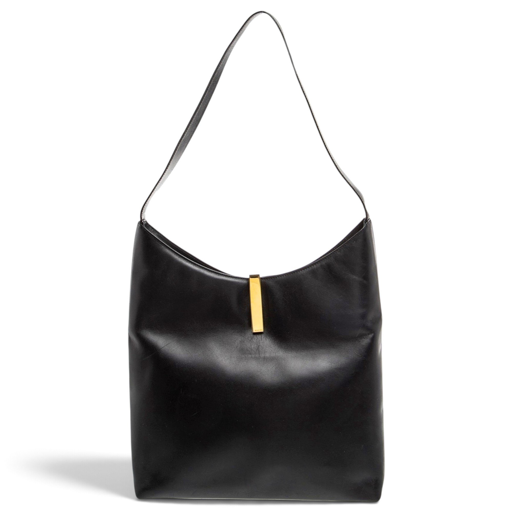 Hobo leather handbag