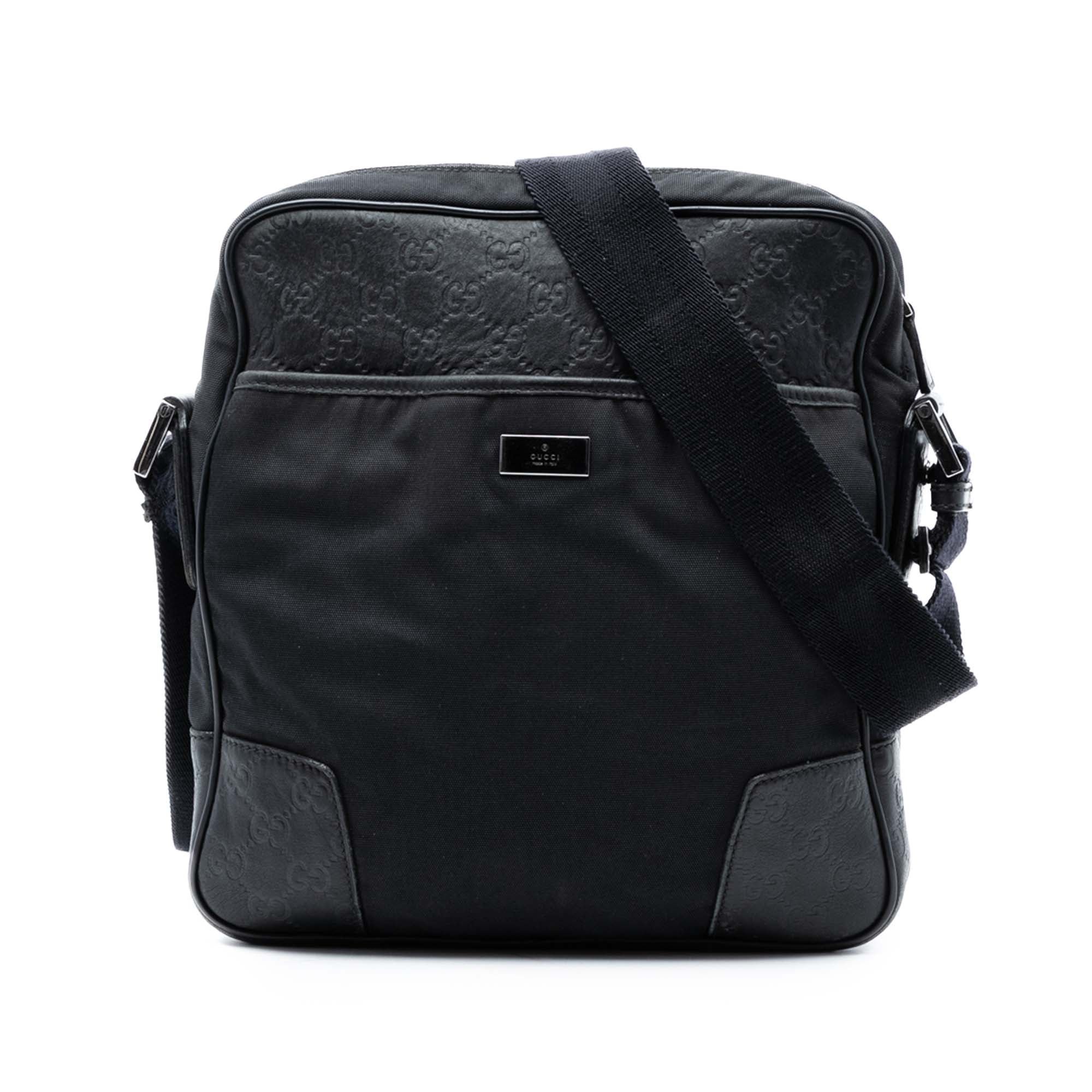 Leather crossbody bag