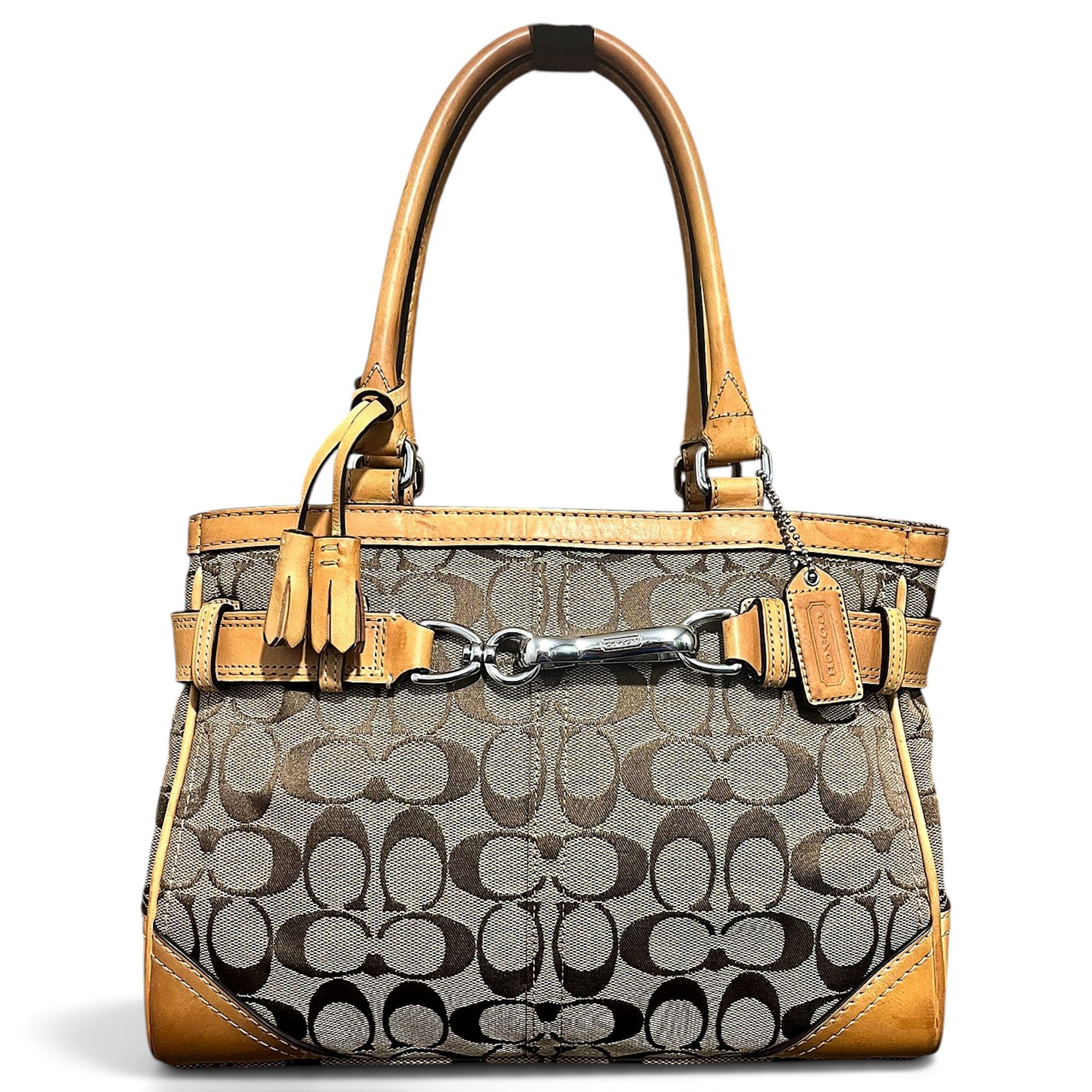 Signature Sufflette cloth handbag