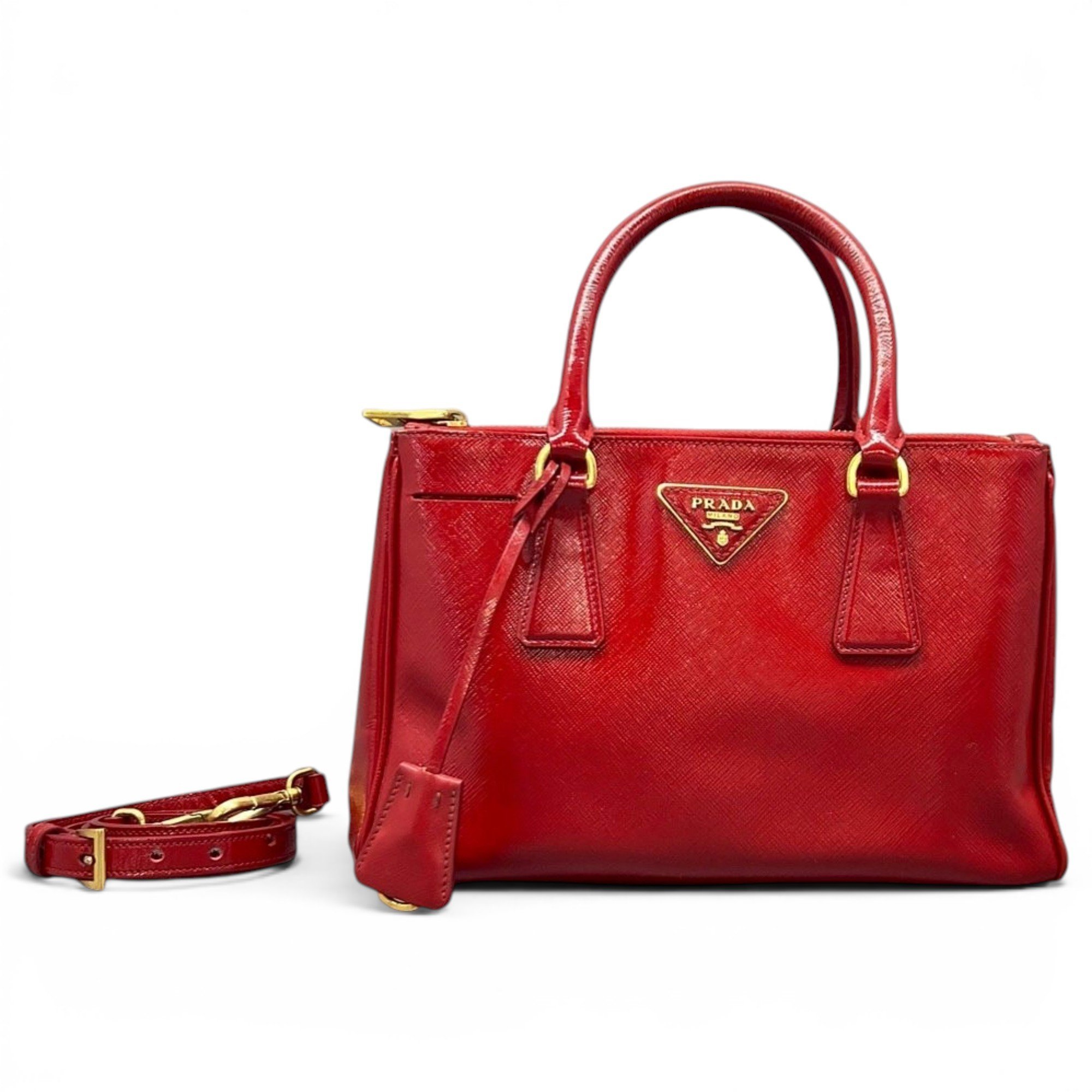 Galleria leather handbag