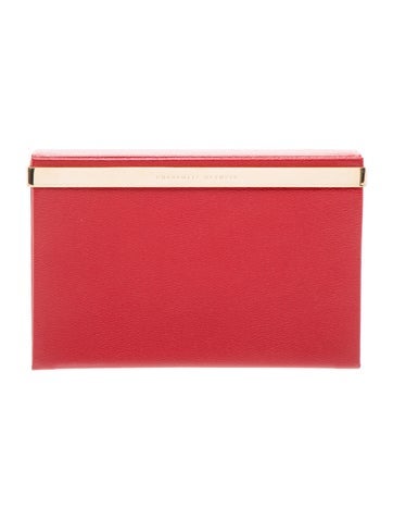 Charlotte Olympia Leather Clutch