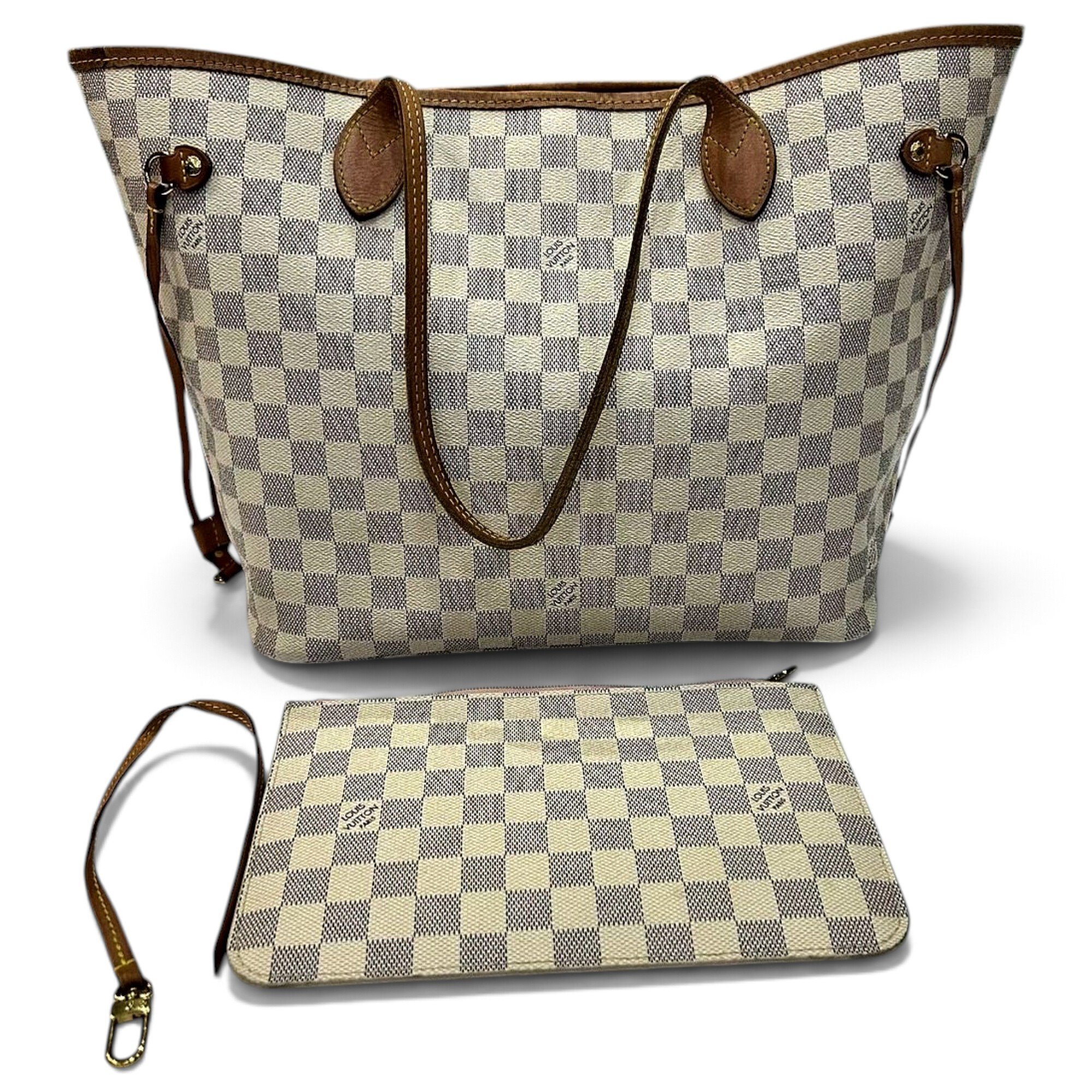 Neverfull leather tote