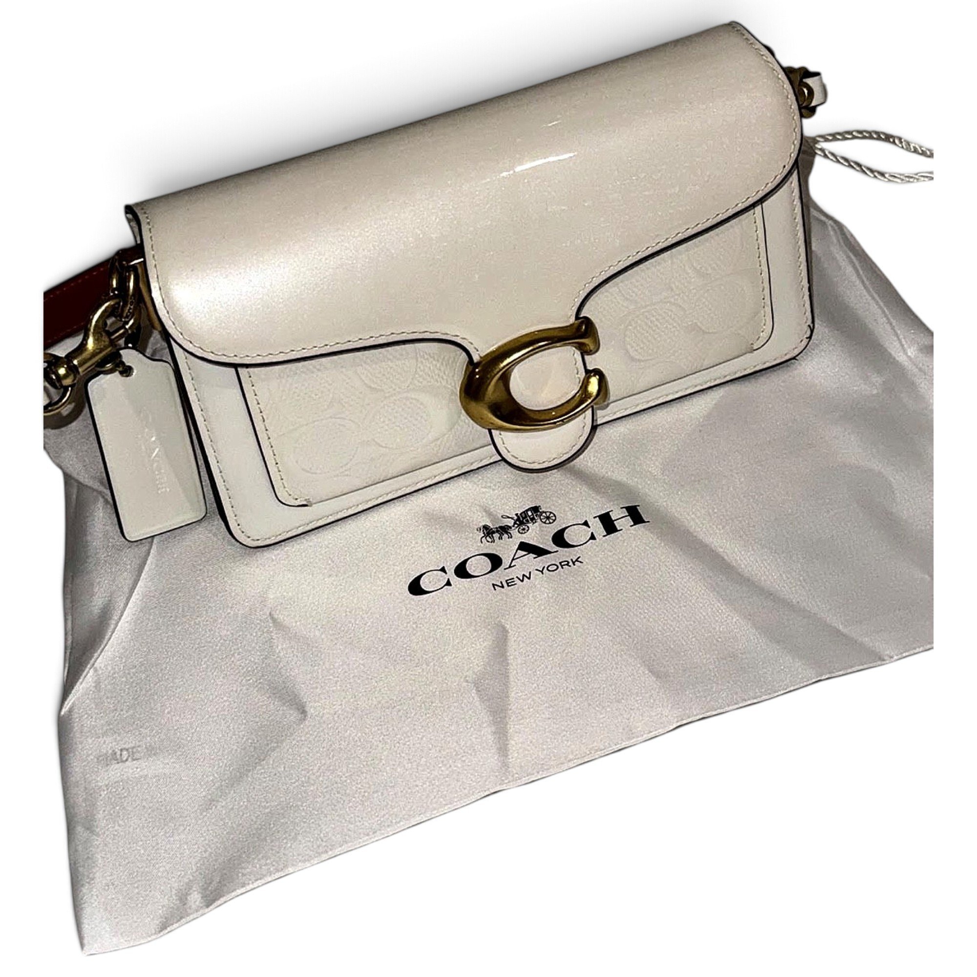 Tabby patent leather handbag
