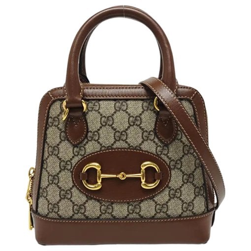Handle Horsebit 1955 leather mini bag
