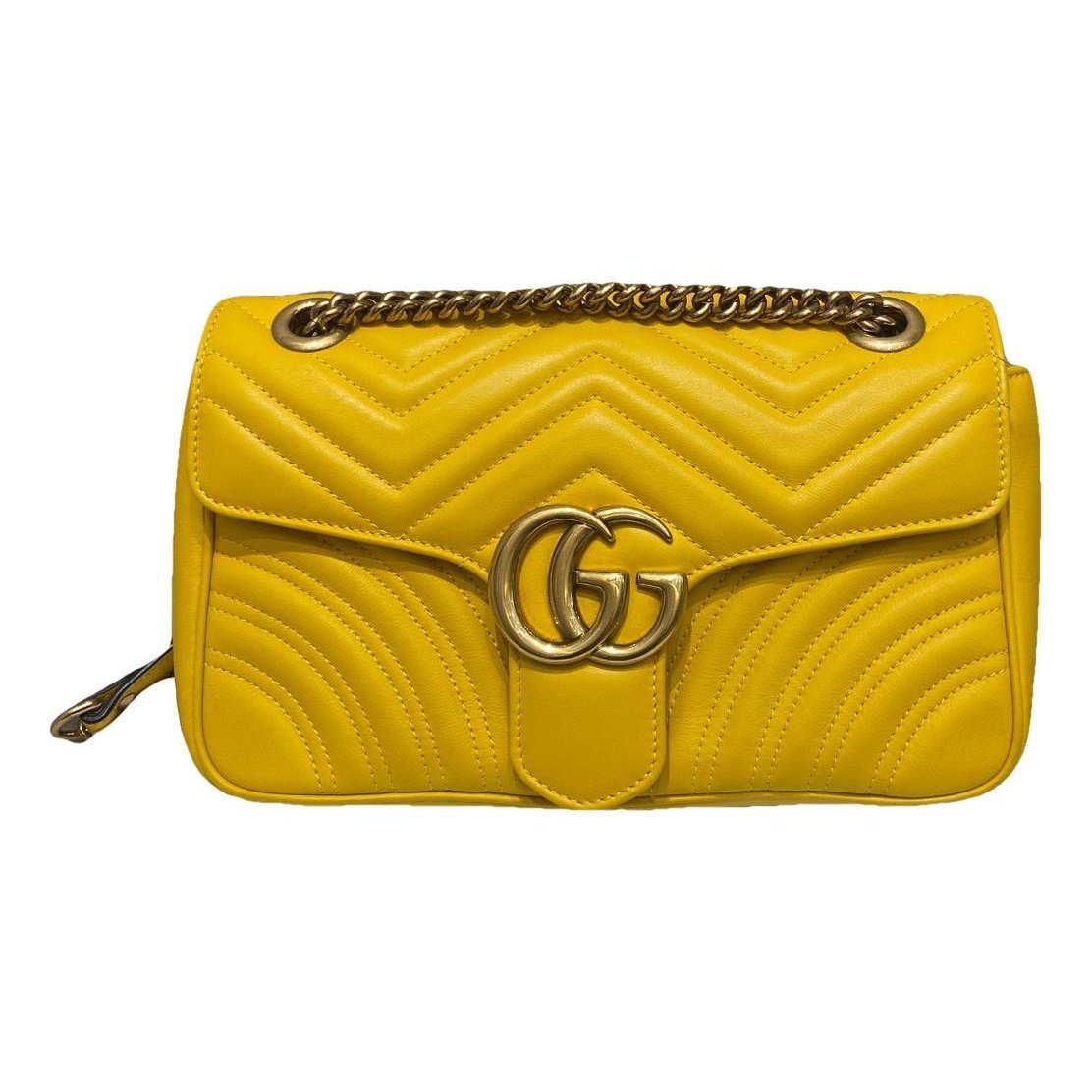GG Marmont Flap leather handbag