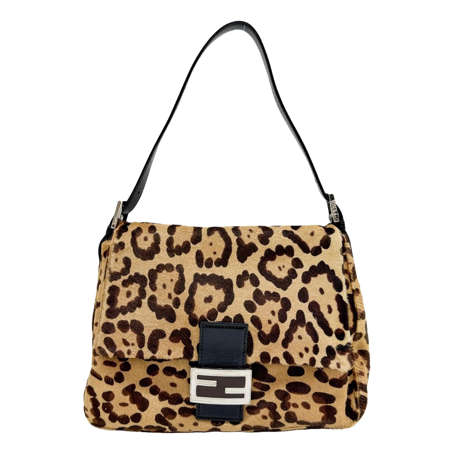Mamma Baguette pony-style calfskin handbag