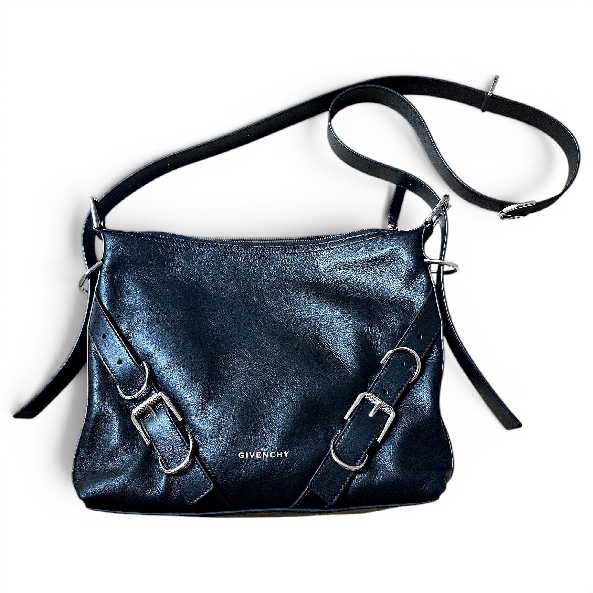 Voyou leather crossbody bag