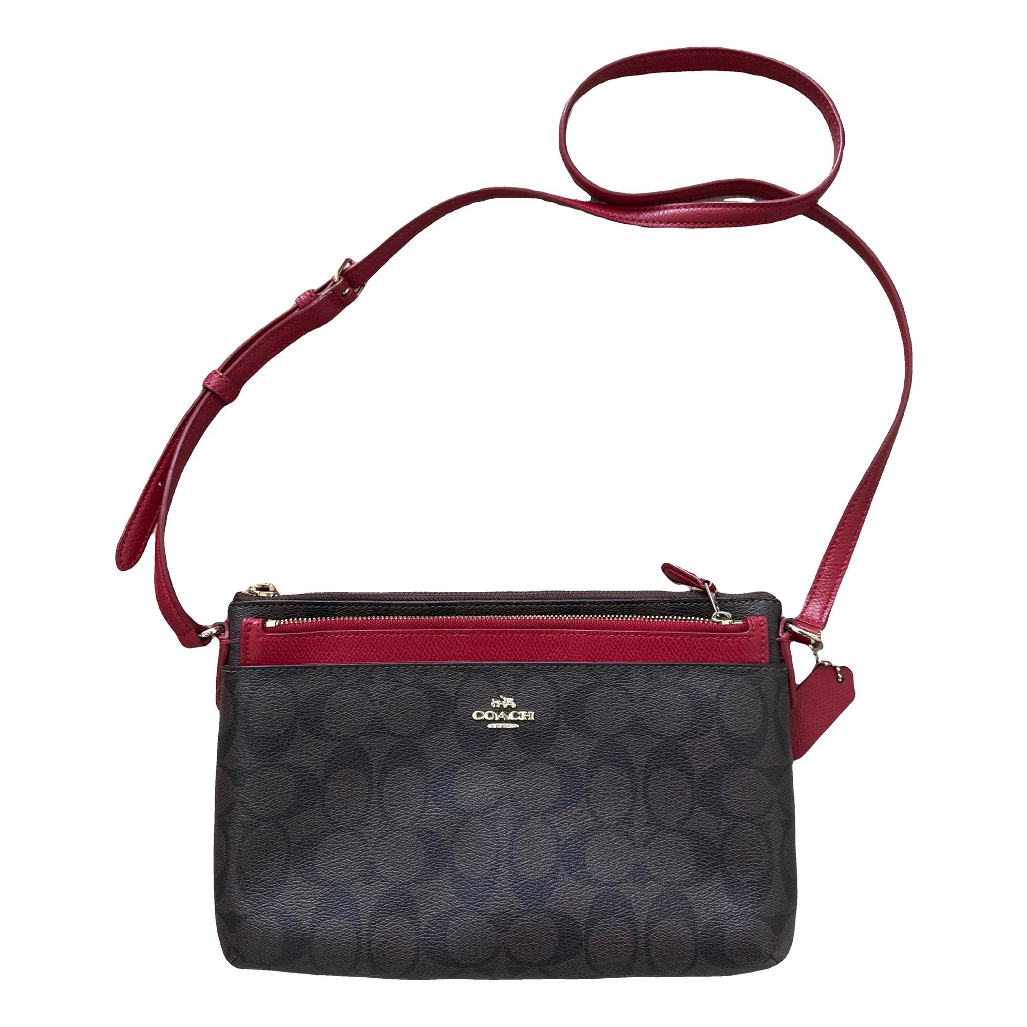 Smooth Crossbody leather crossbody bag
