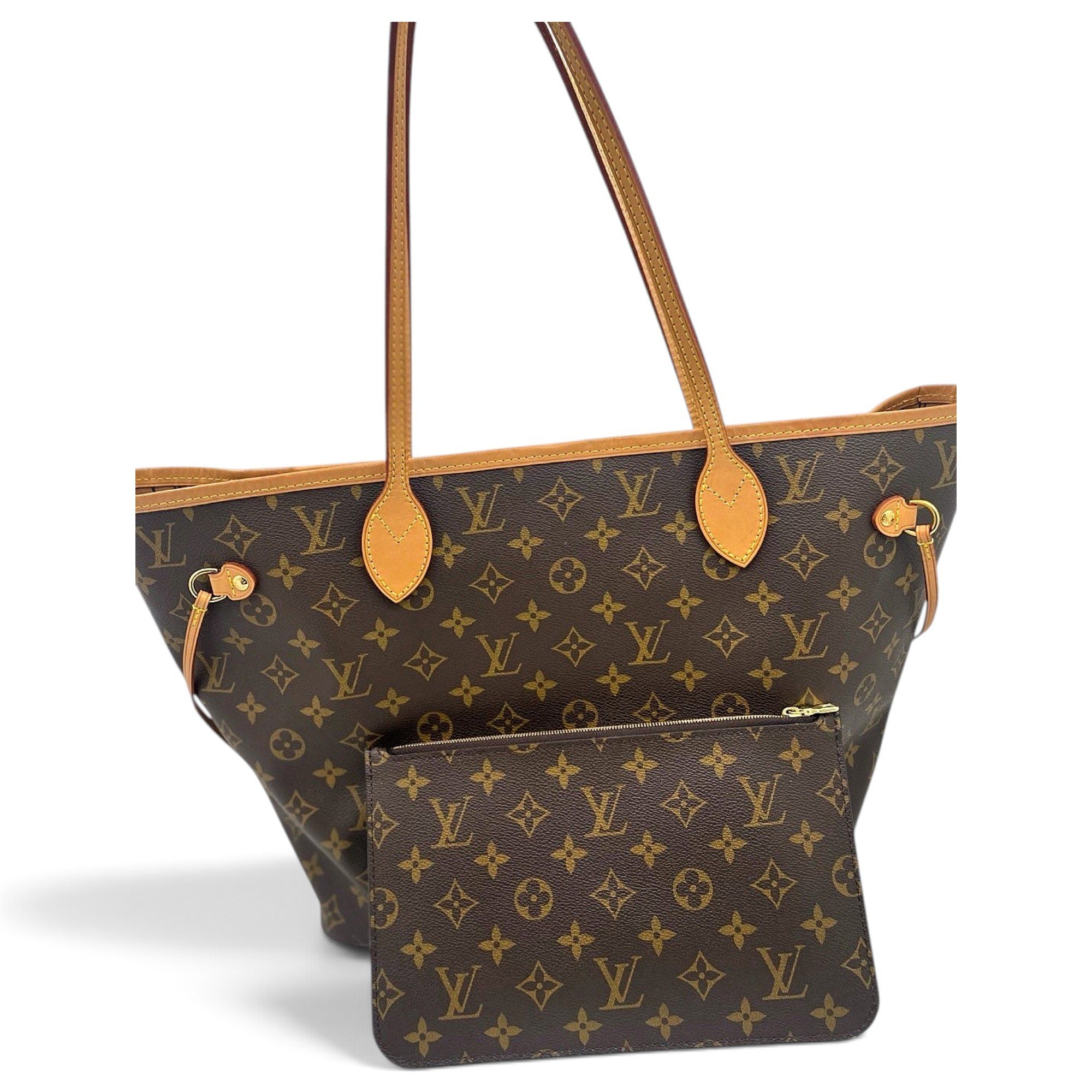 Neverfull leather tote