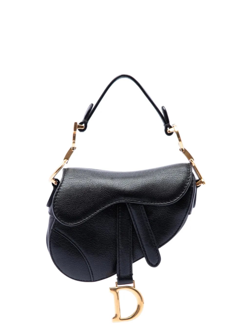 2021 Micro Goatskin Saddle satchel