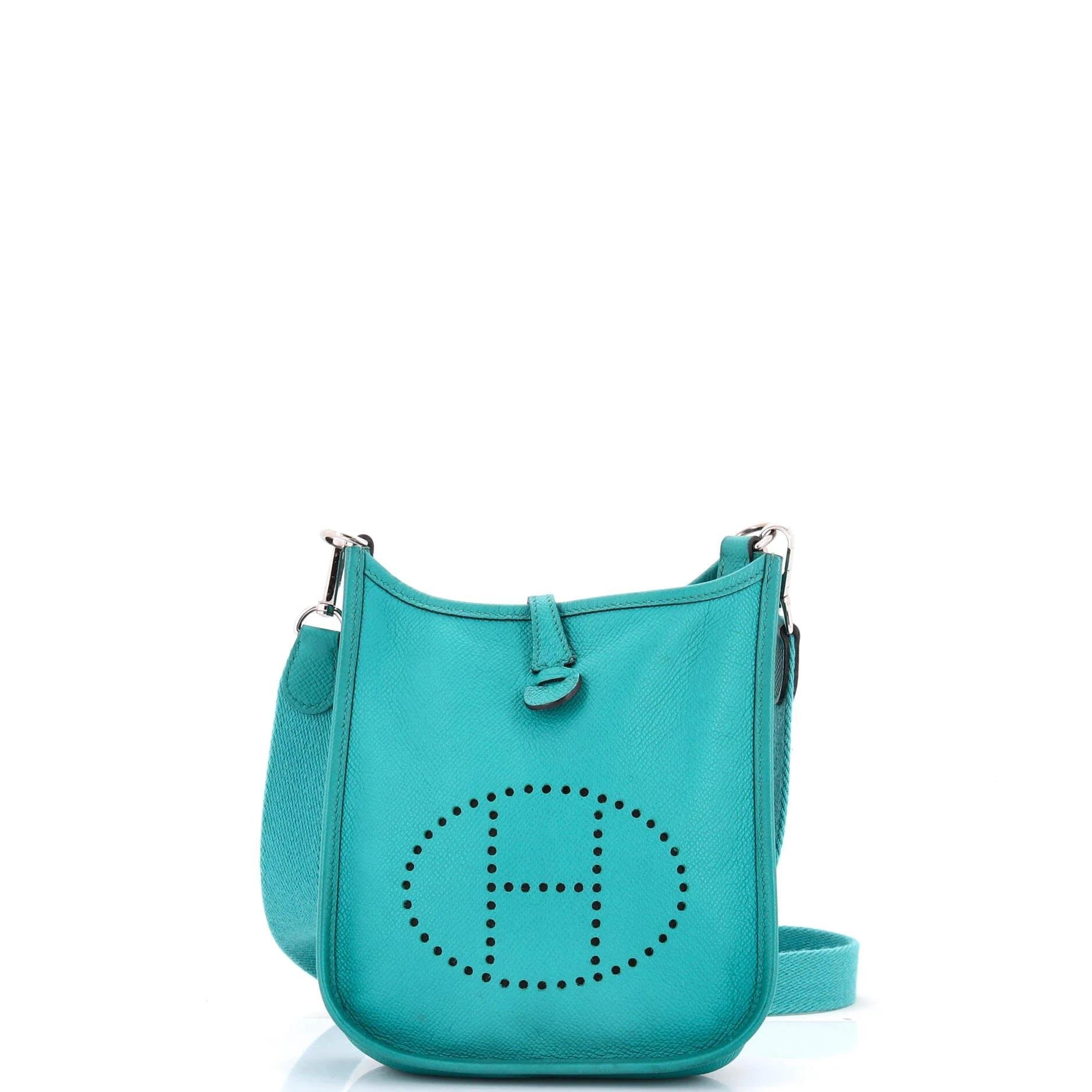 Mini Evelyne leather crossbody bag