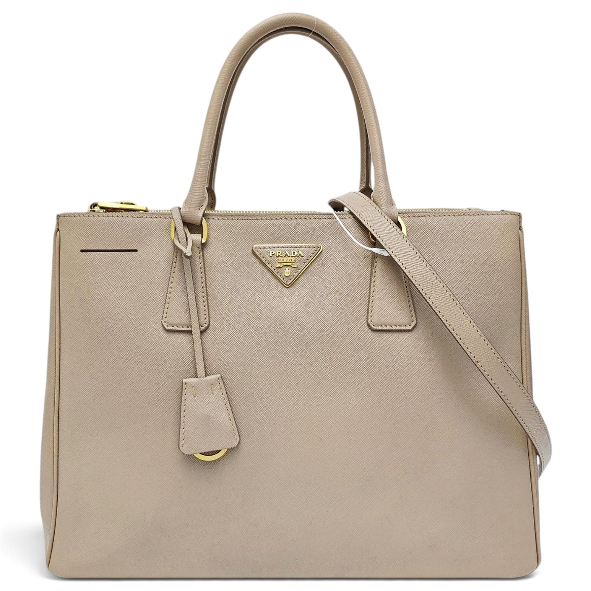 Galleria leather handbag