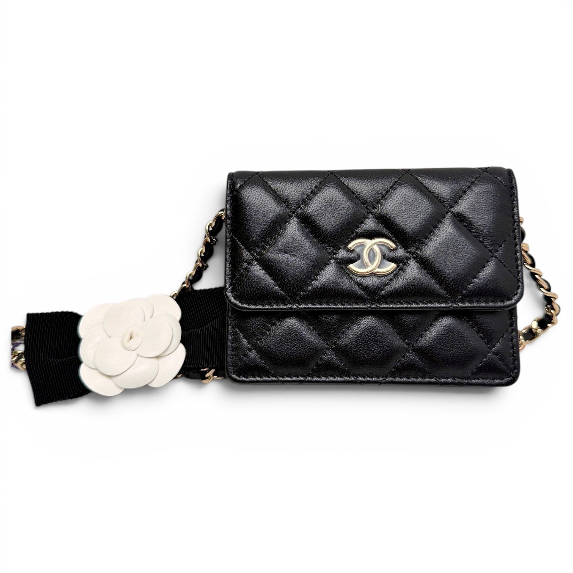 Wallet On Chain Timeless/Classique leather crossbody bag