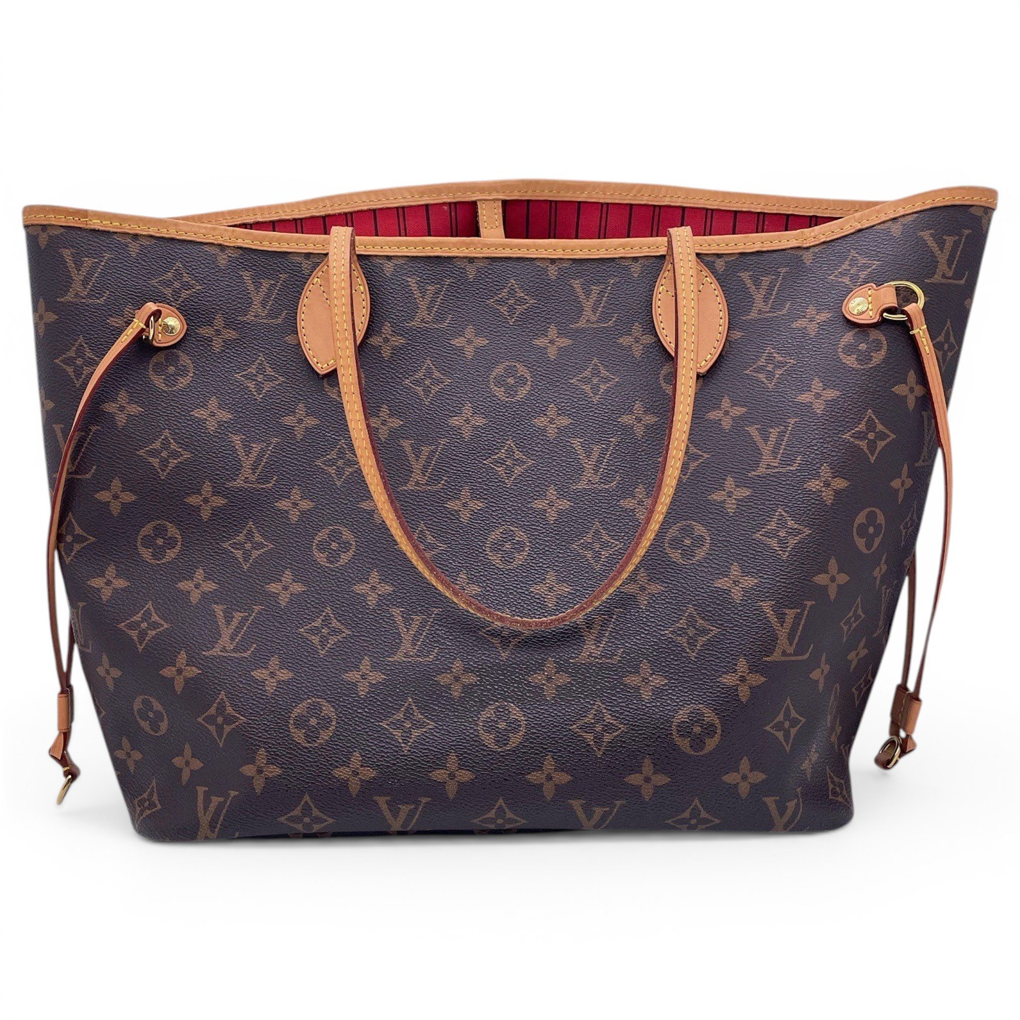 Neverfull leather handbag