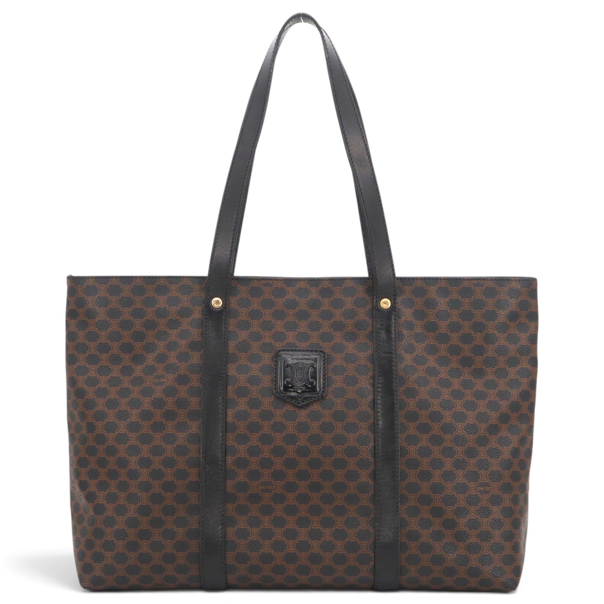 Leather tote