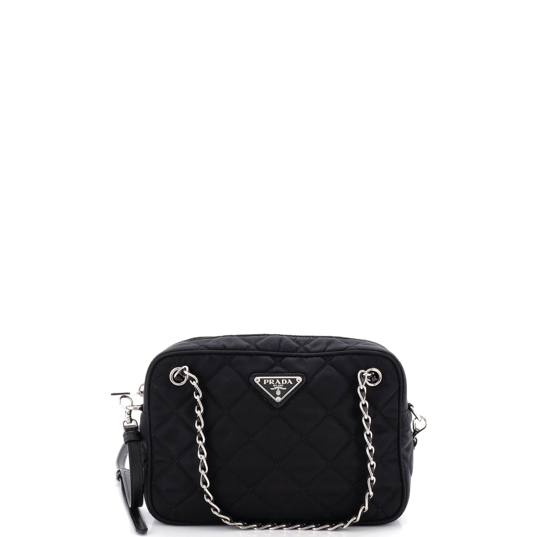 Camera Bag Quilted Tessuto Small