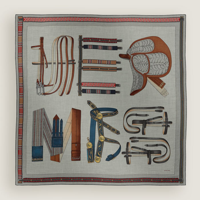 Lettres Equestres Shawl 140