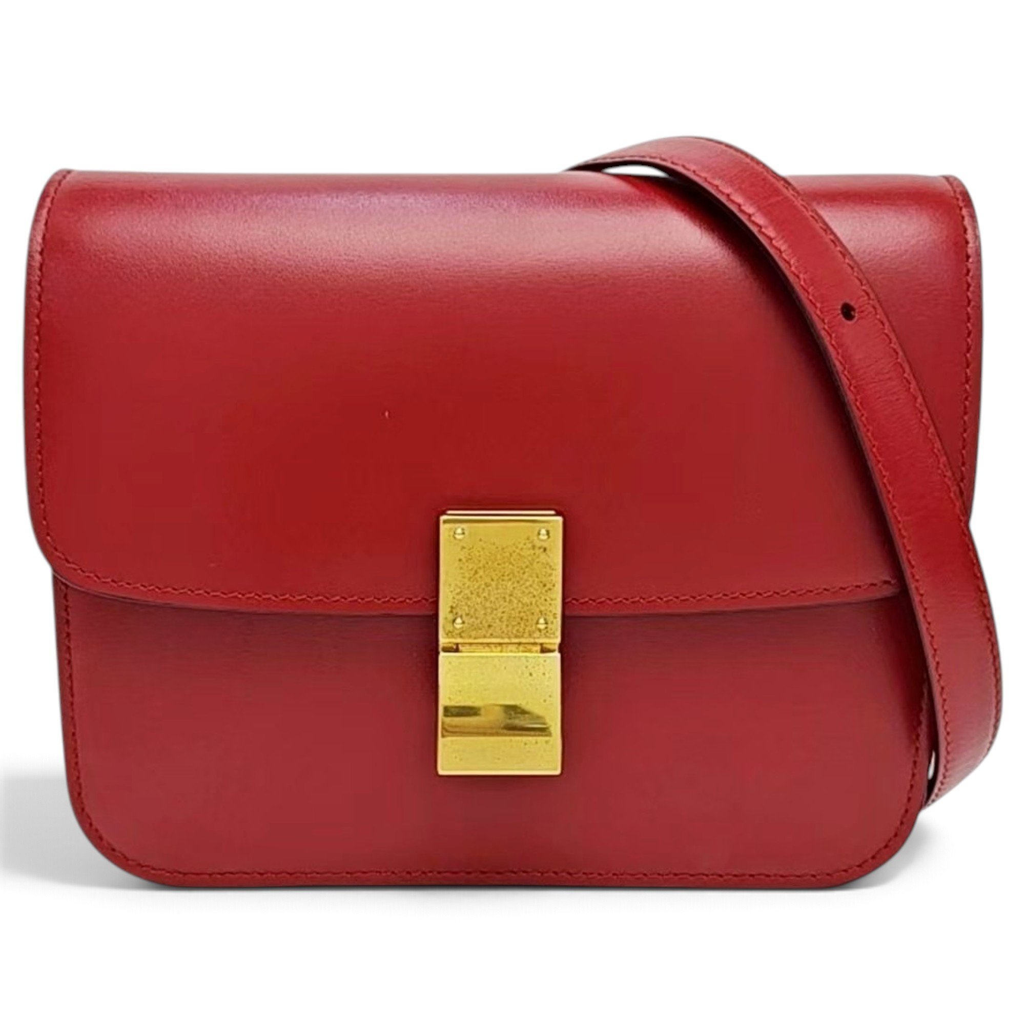 Classic leather mini bag