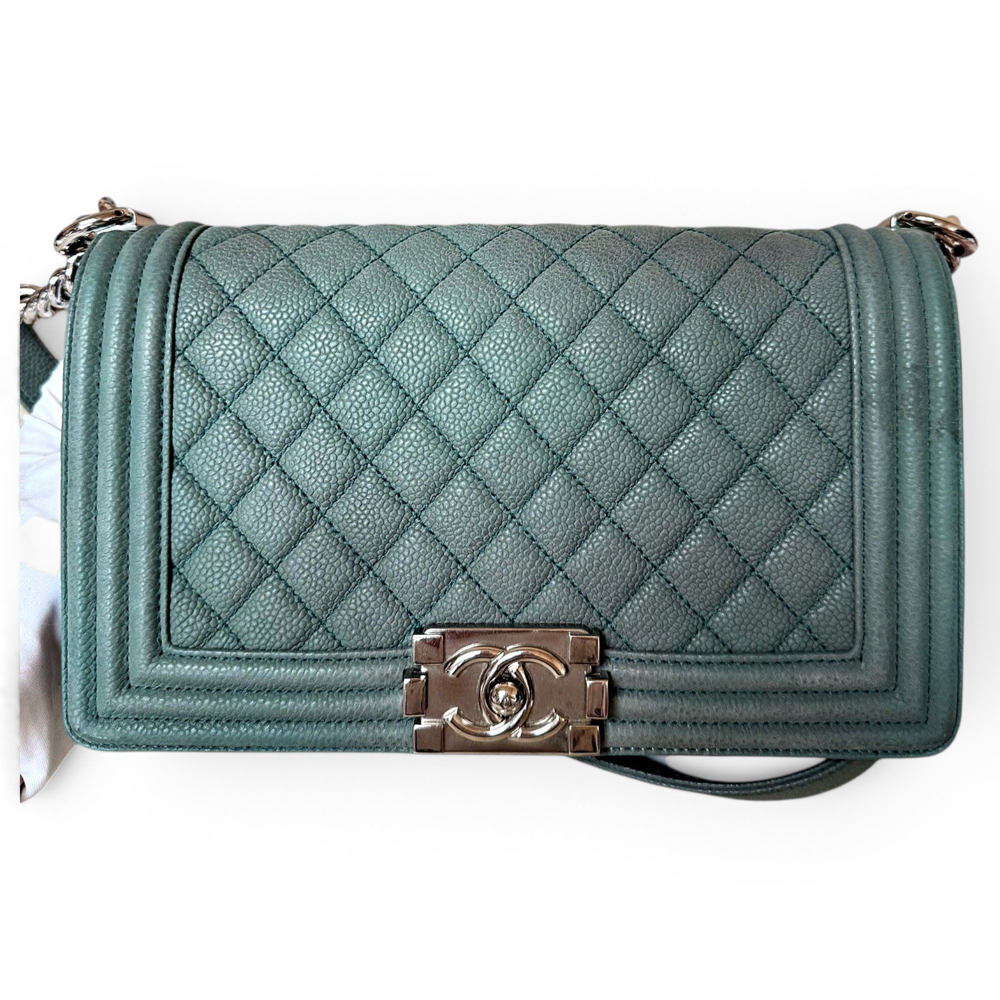 Boy leather crossbody bag
