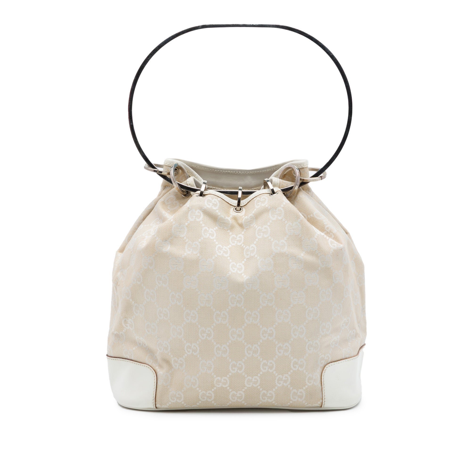 Gucci B leather handbag