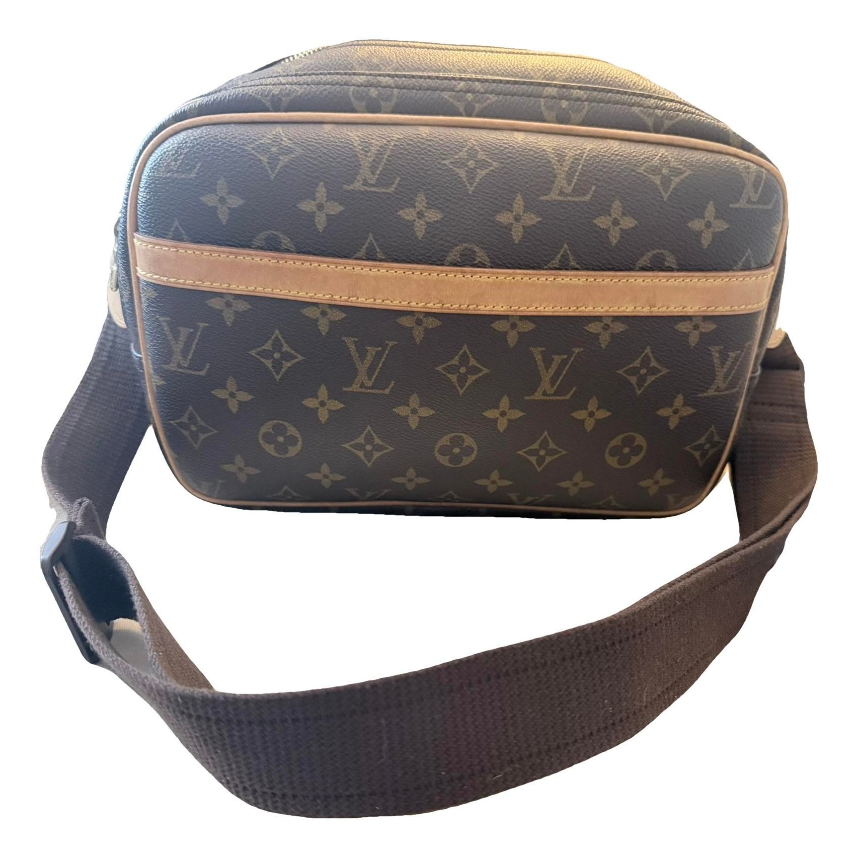 Reporter leather handbag