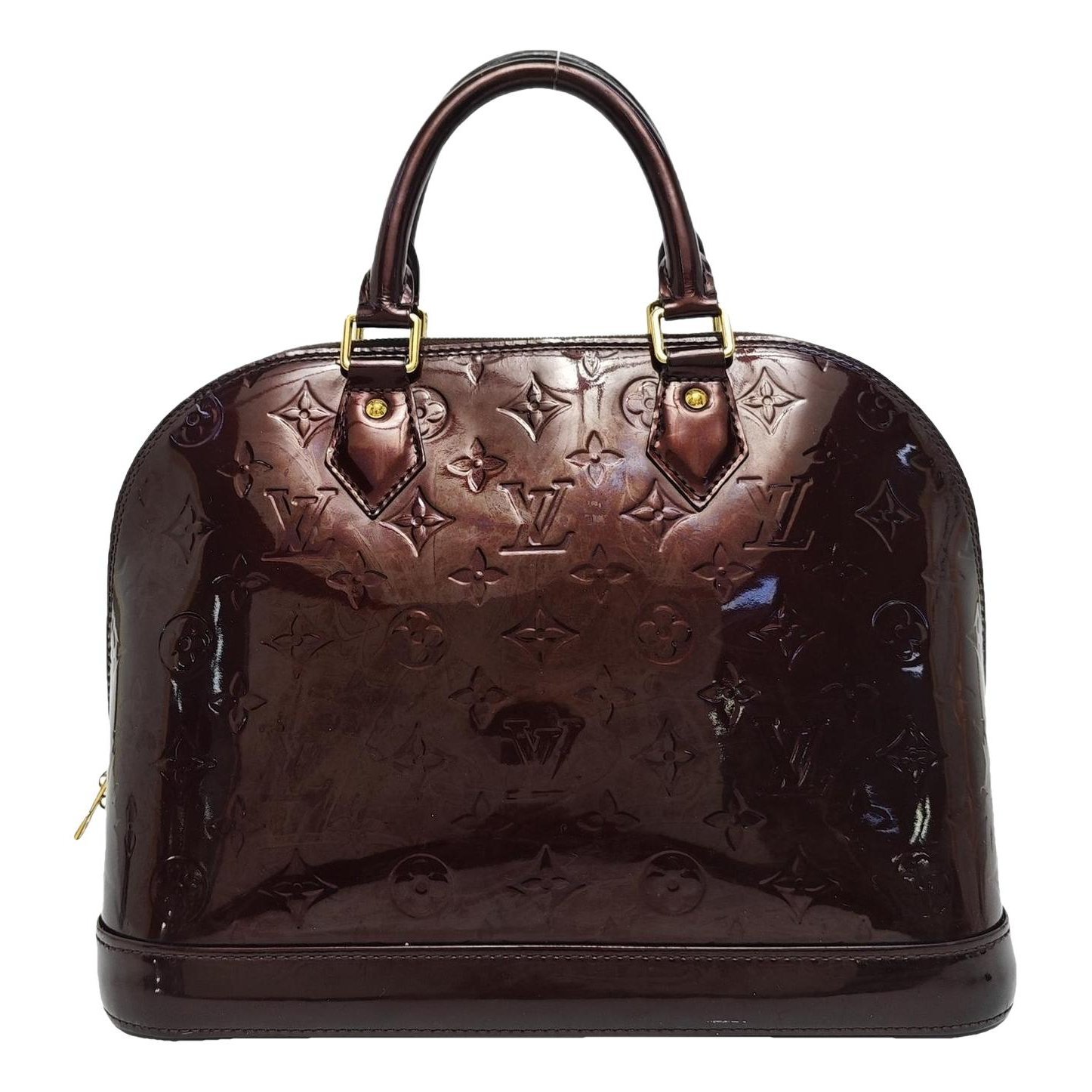 Alma patent leather handbag