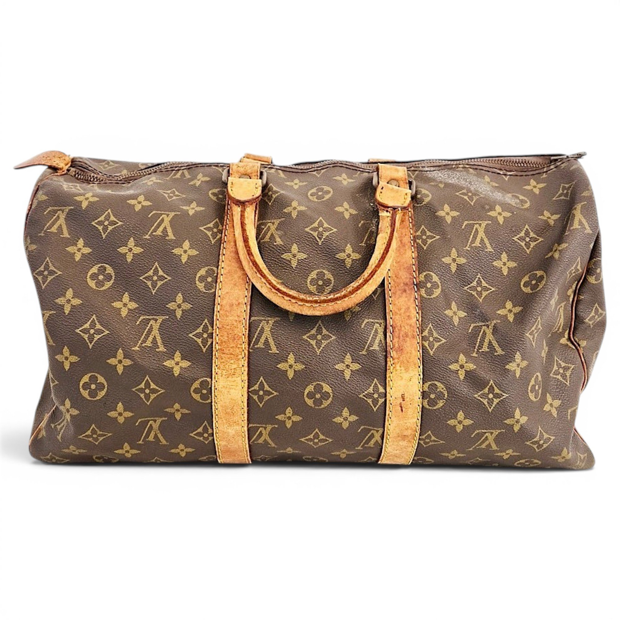 Speedy leather handbag