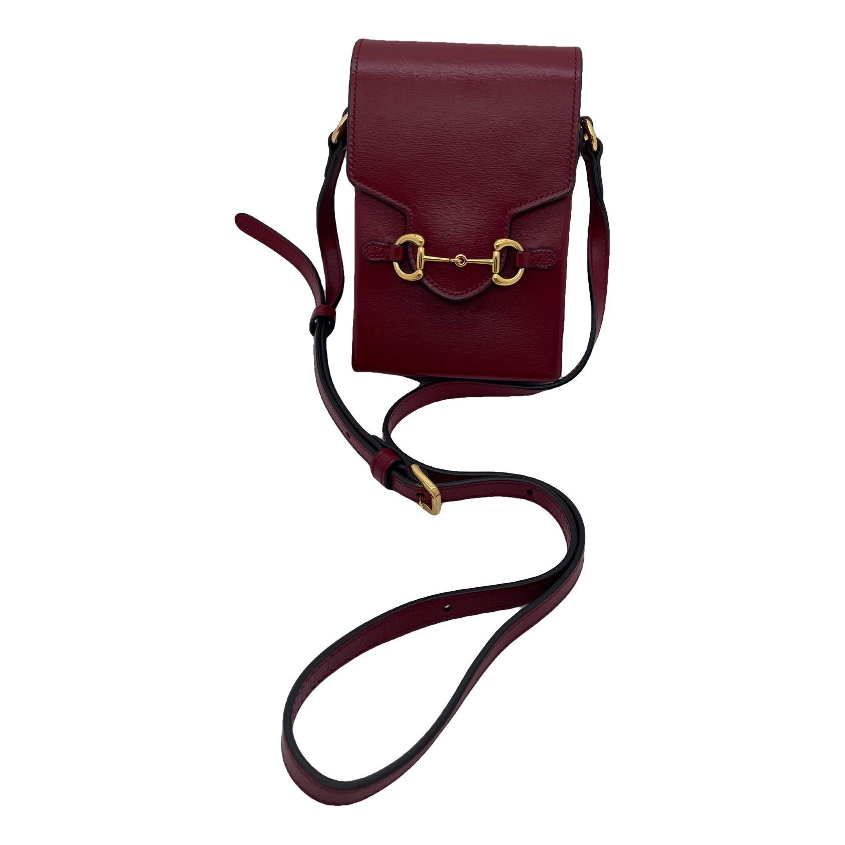 Horsebit 1955 Vertical leather handbag