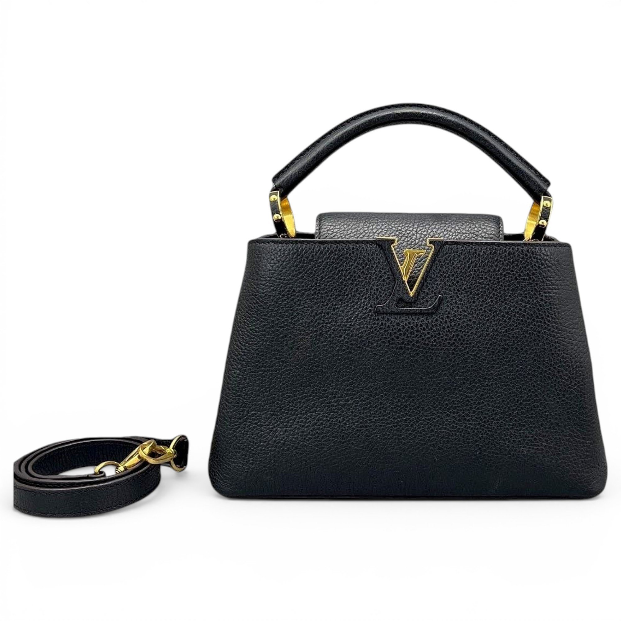 Capucines leather handbag