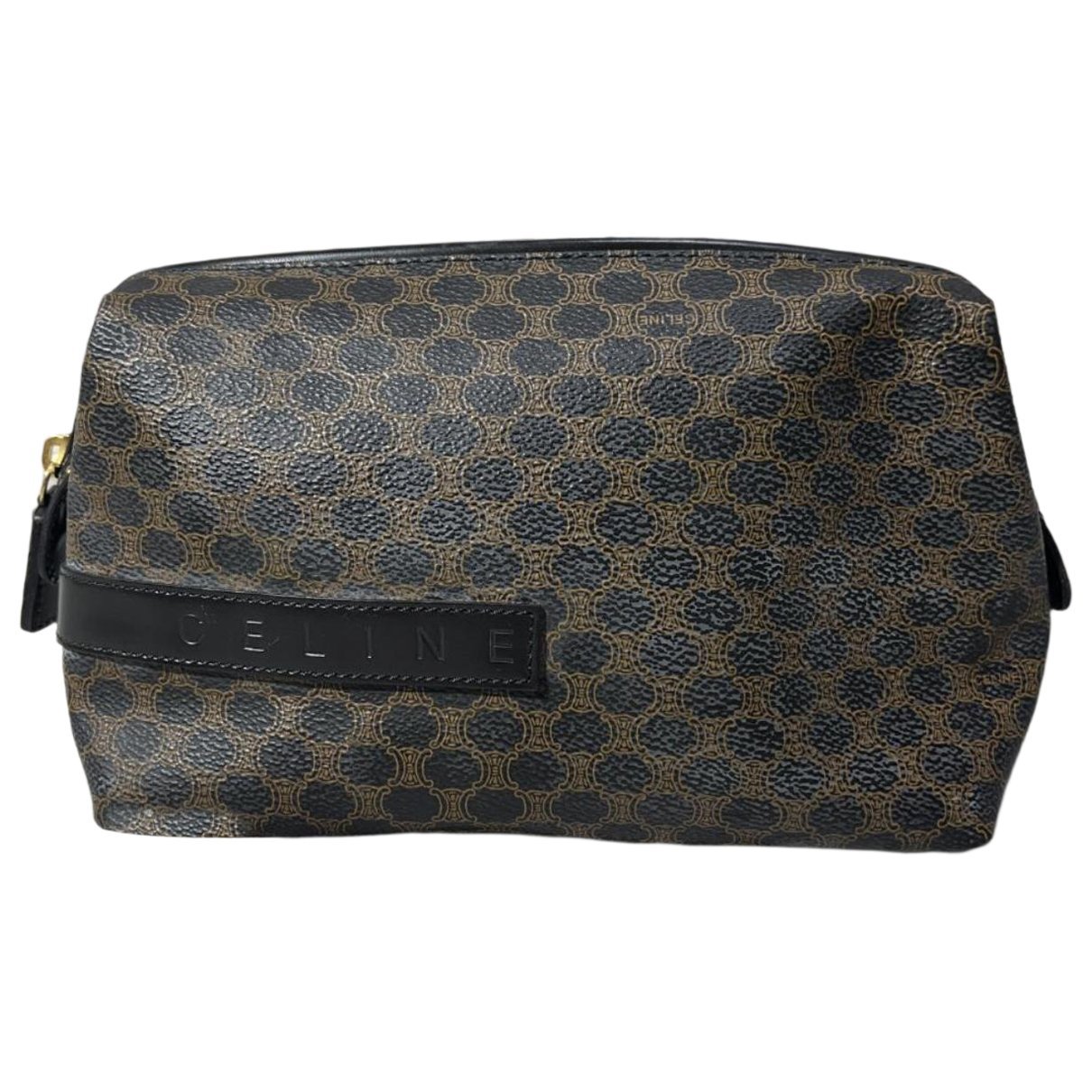 Triomphe Vintage vinyl clutch bag