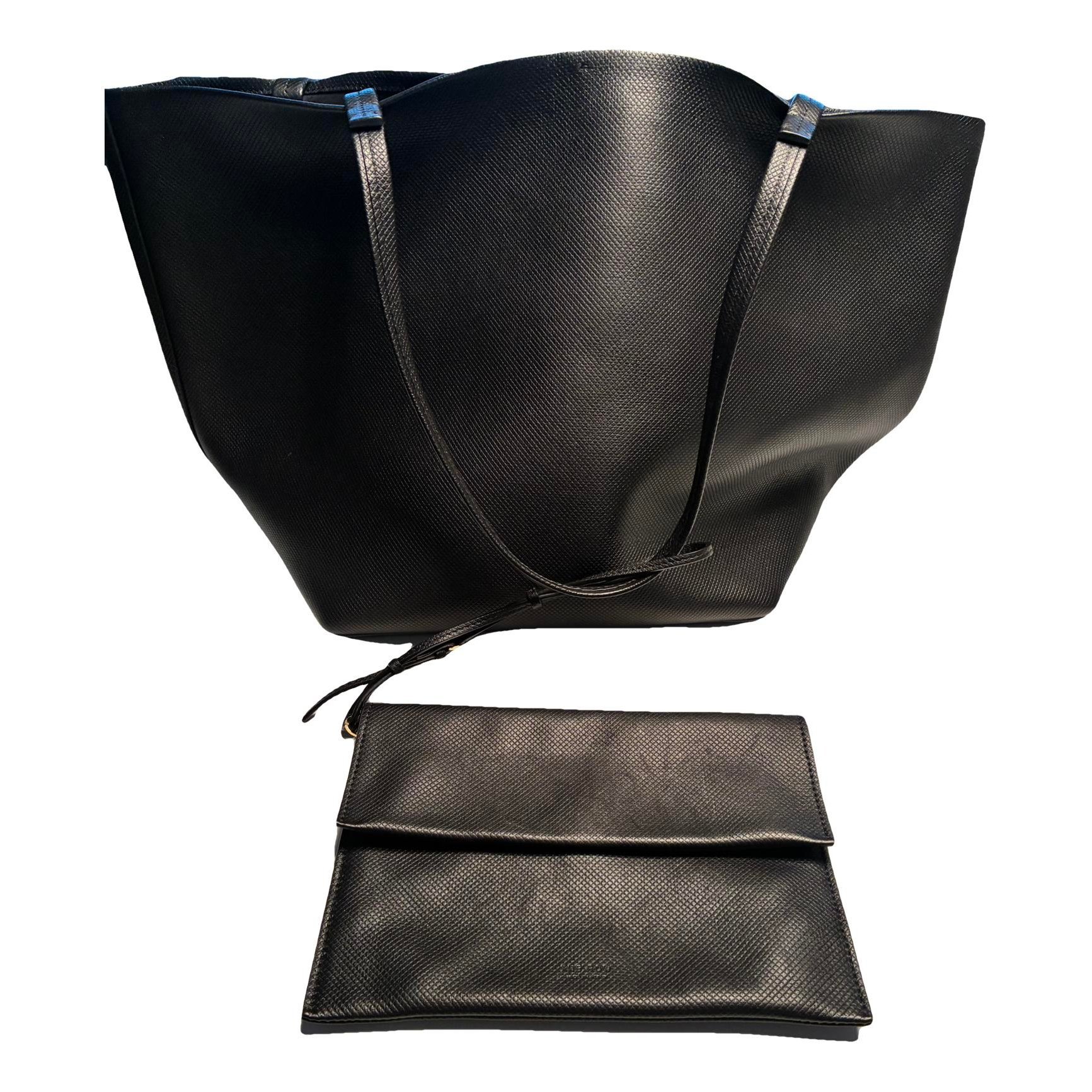Park Three leather tote