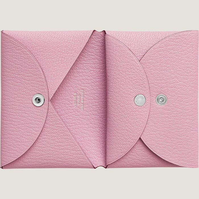 Mauve Sylvestre Calvi Duo Compact Card Holder