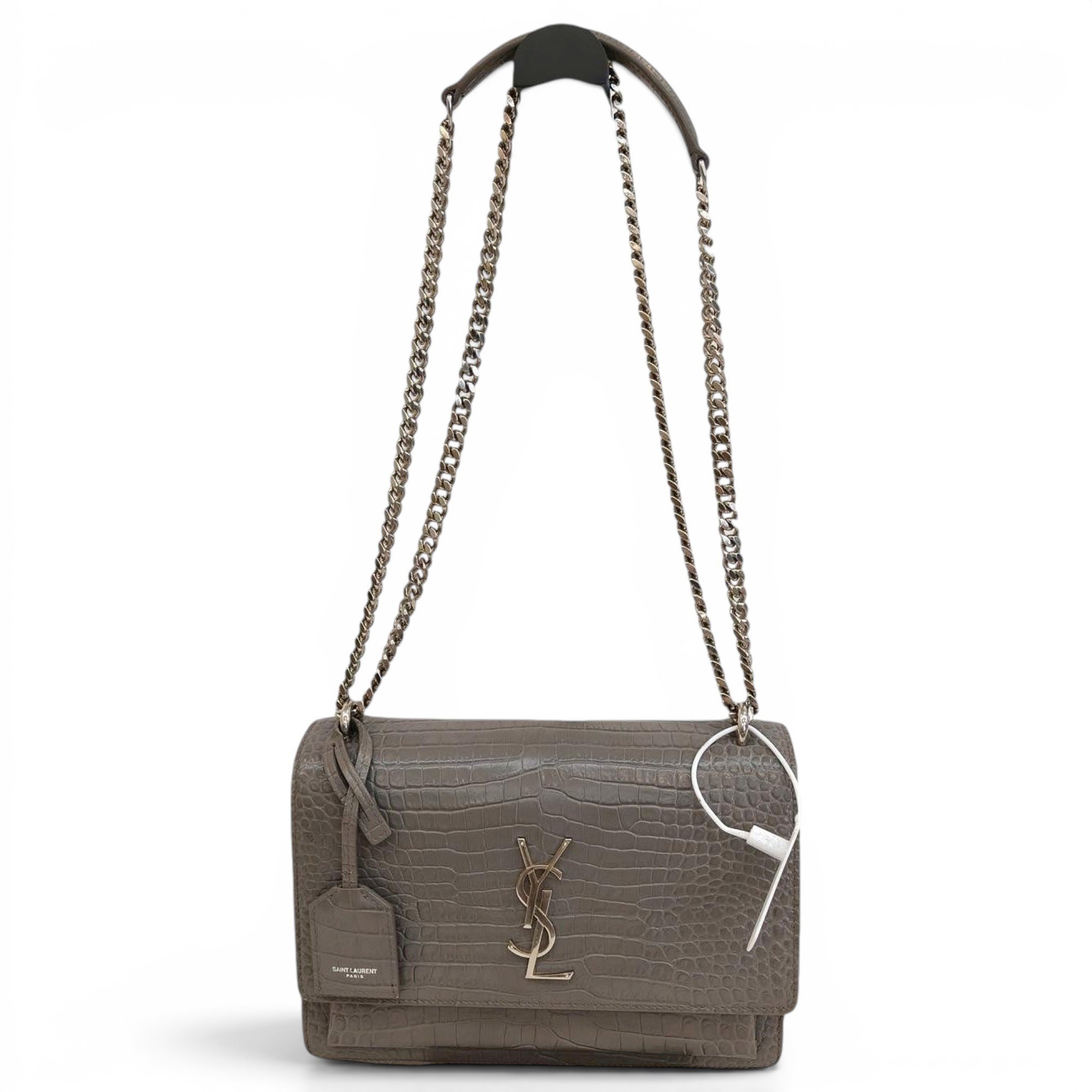 Sunset leather handbag