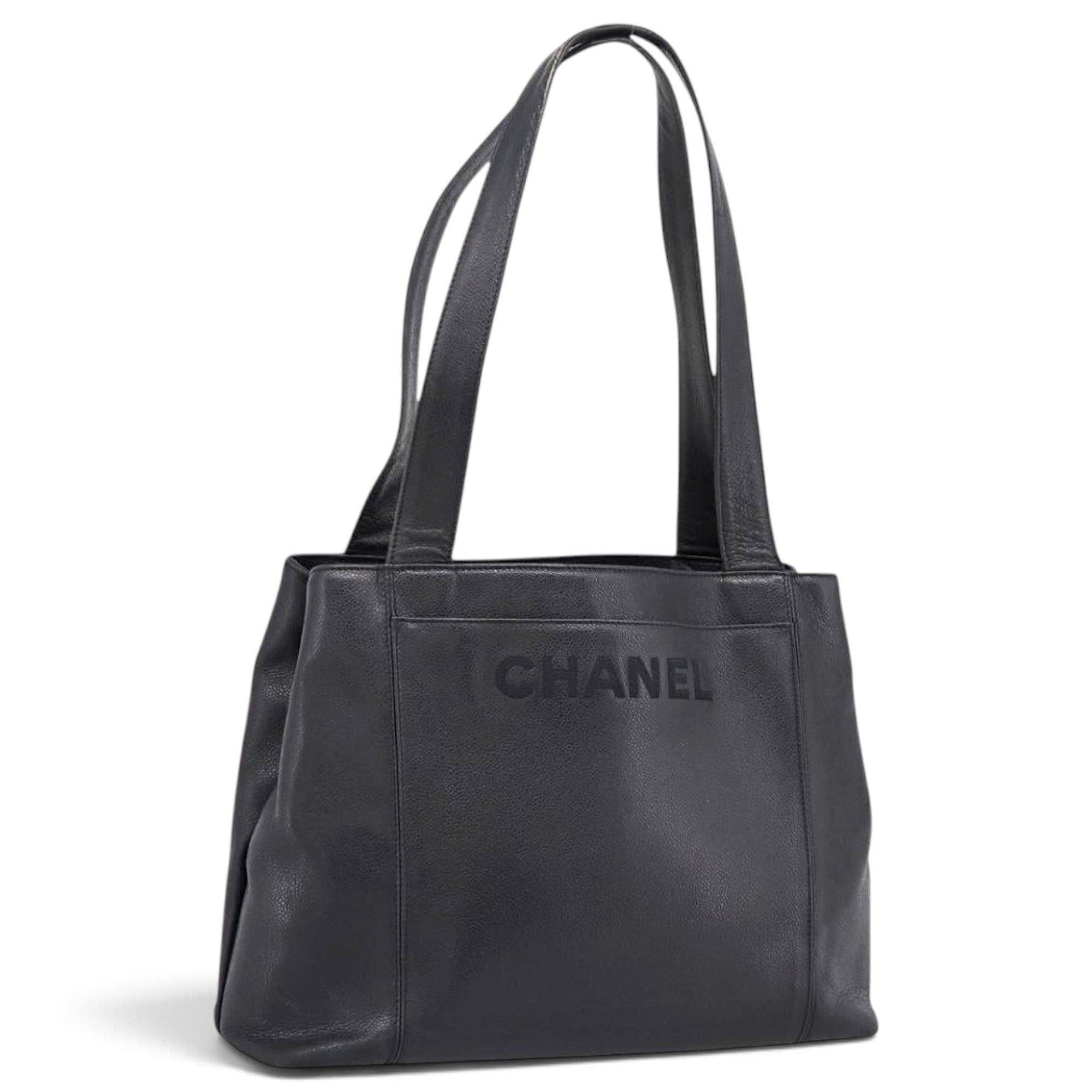 Leather tote