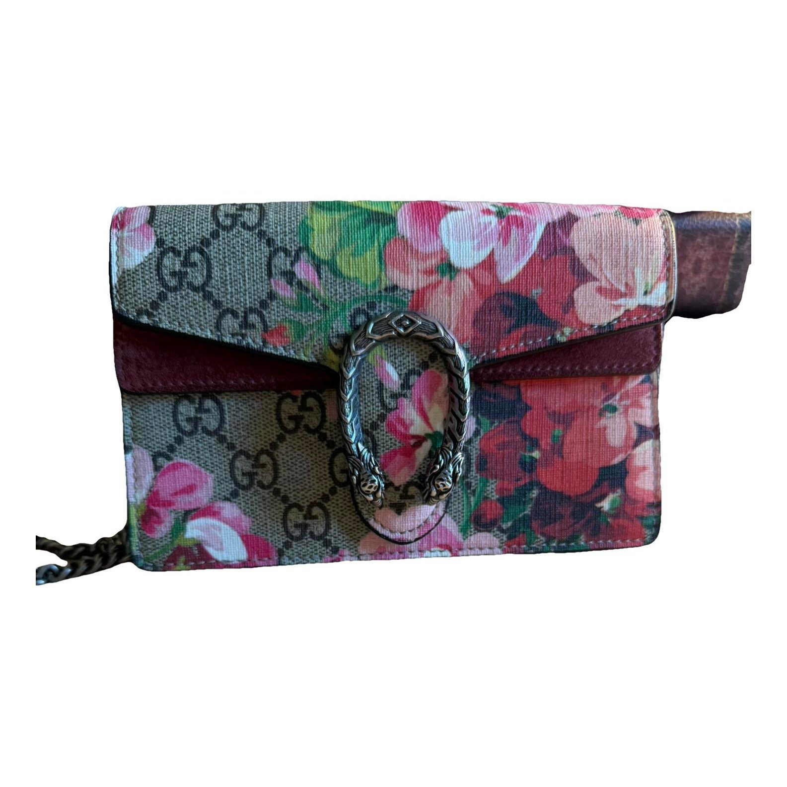 Dionysus Chain Wallet leather crossbody bag