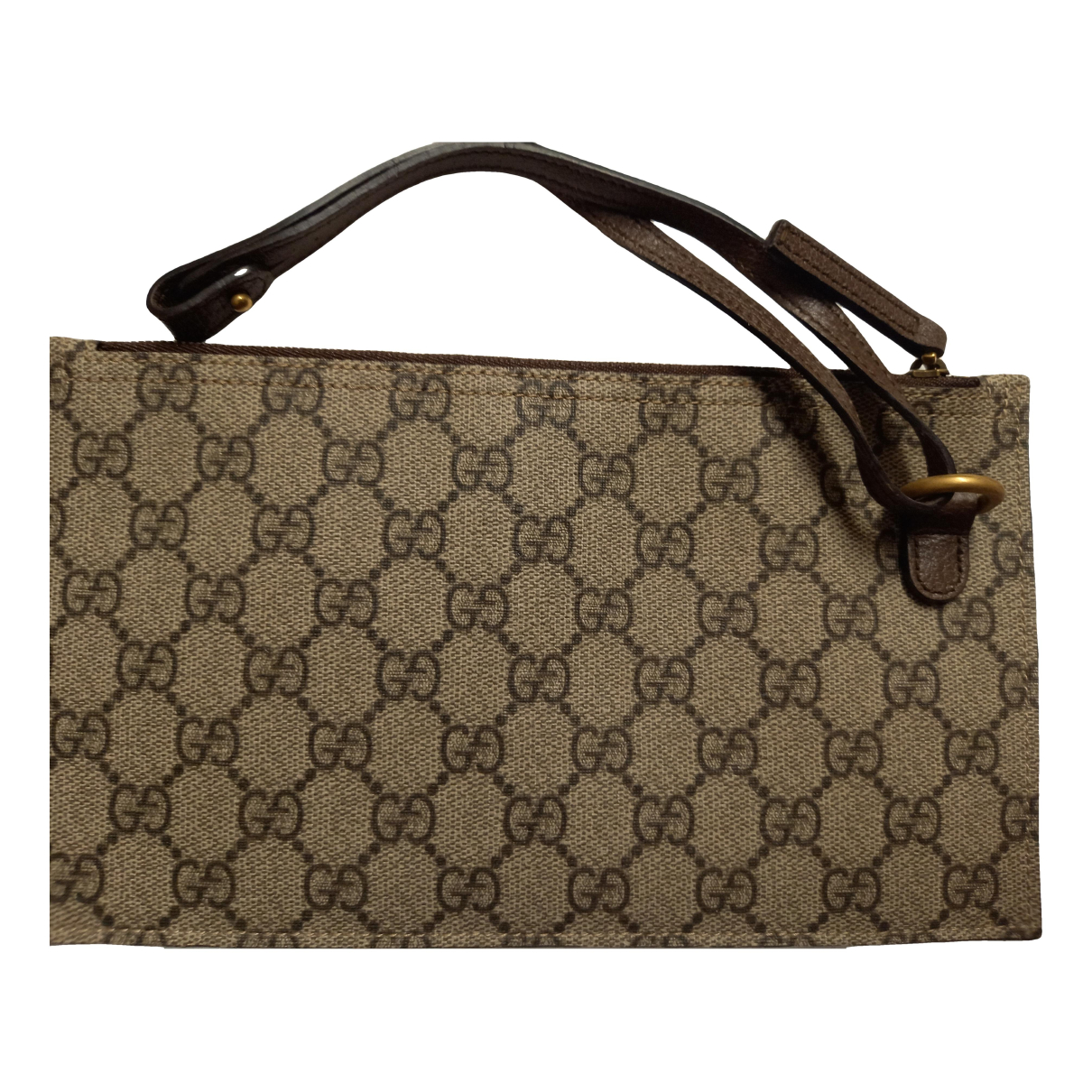 Ophidia cloth clutch bag
