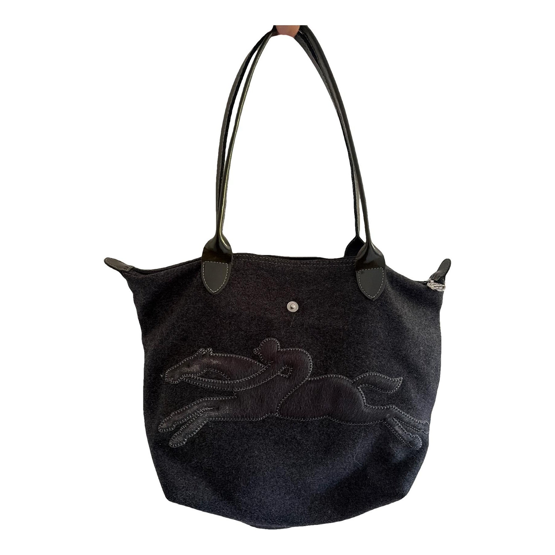 Wool handbag