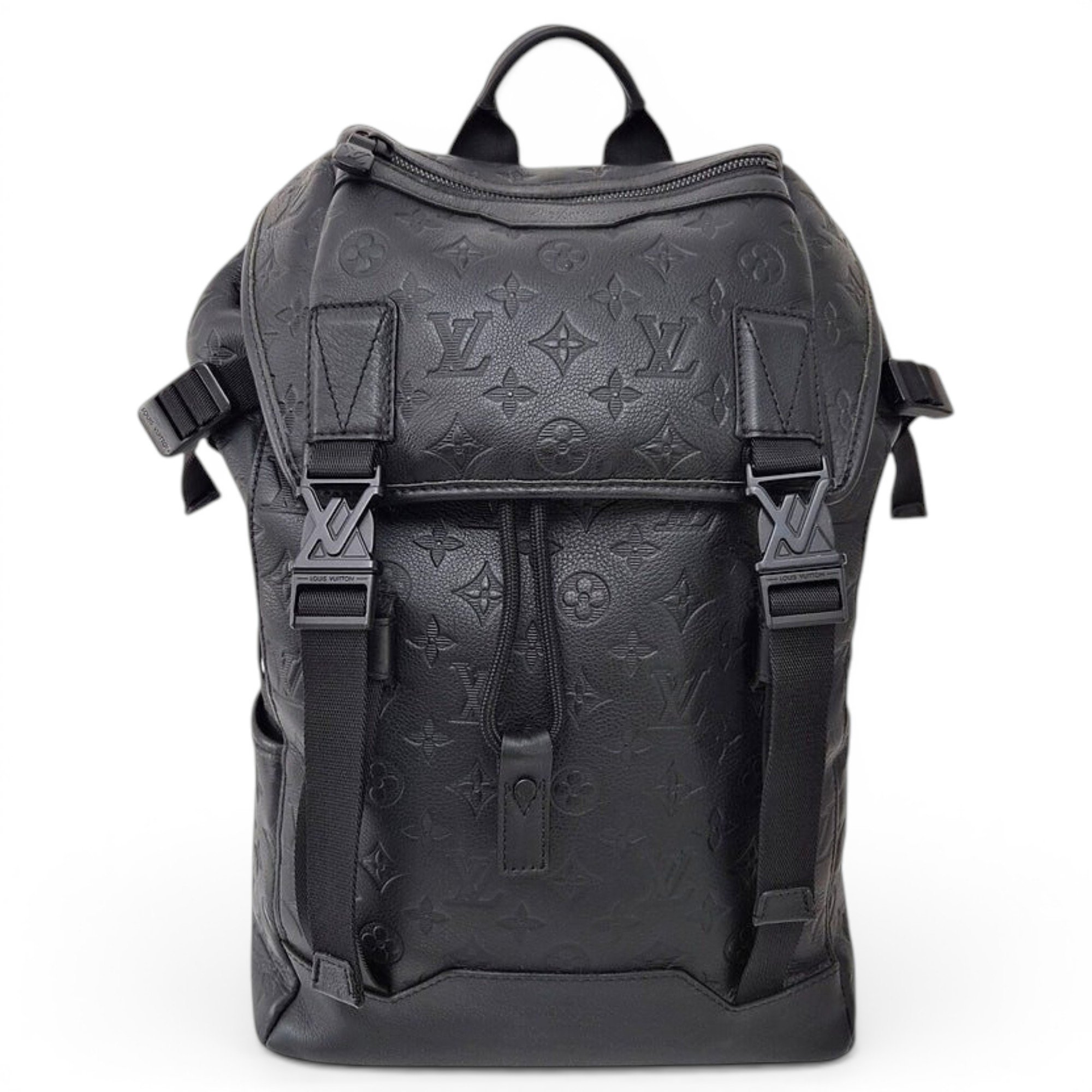 Leather backpack