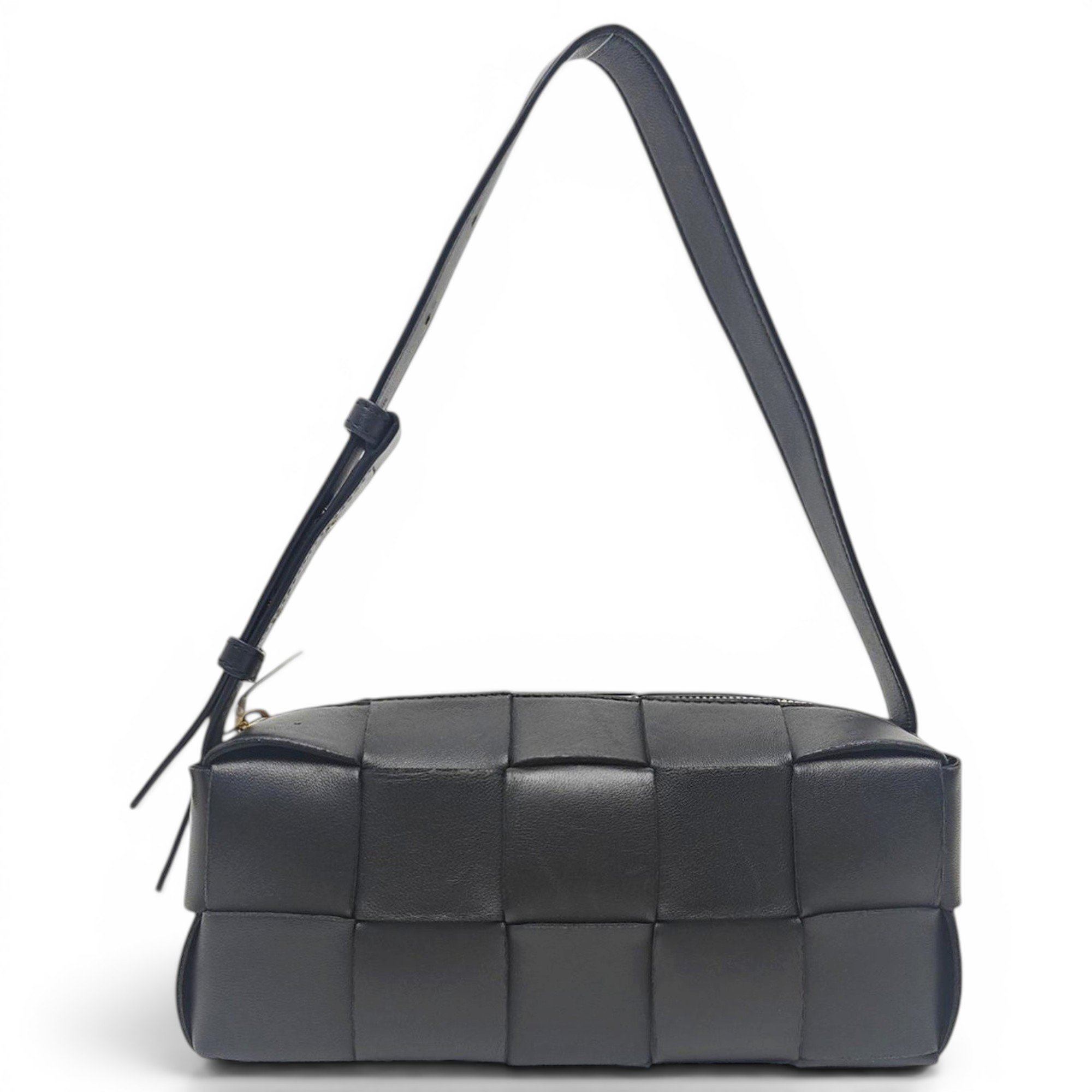 Brick Cassette leather handbag