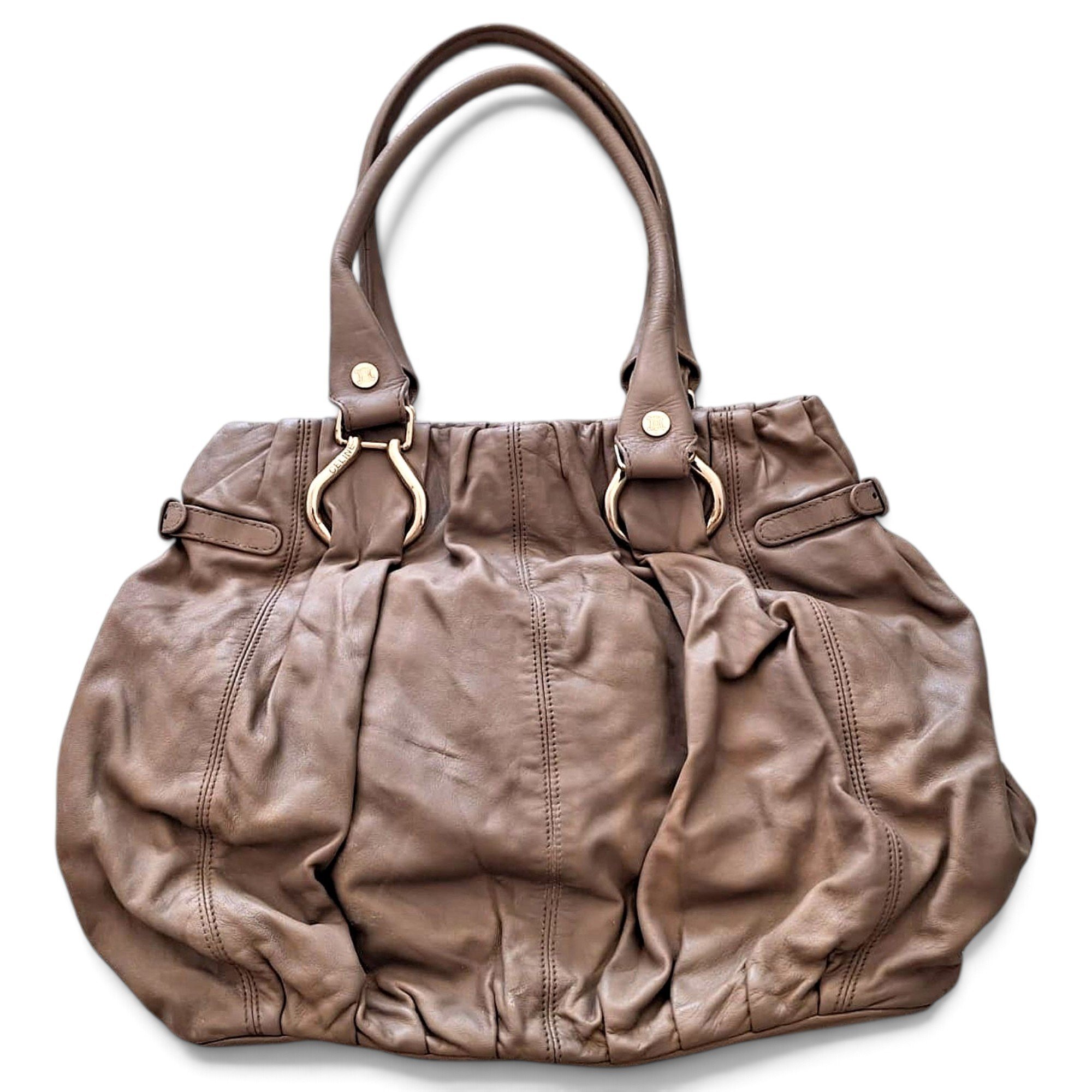 Leather handbag