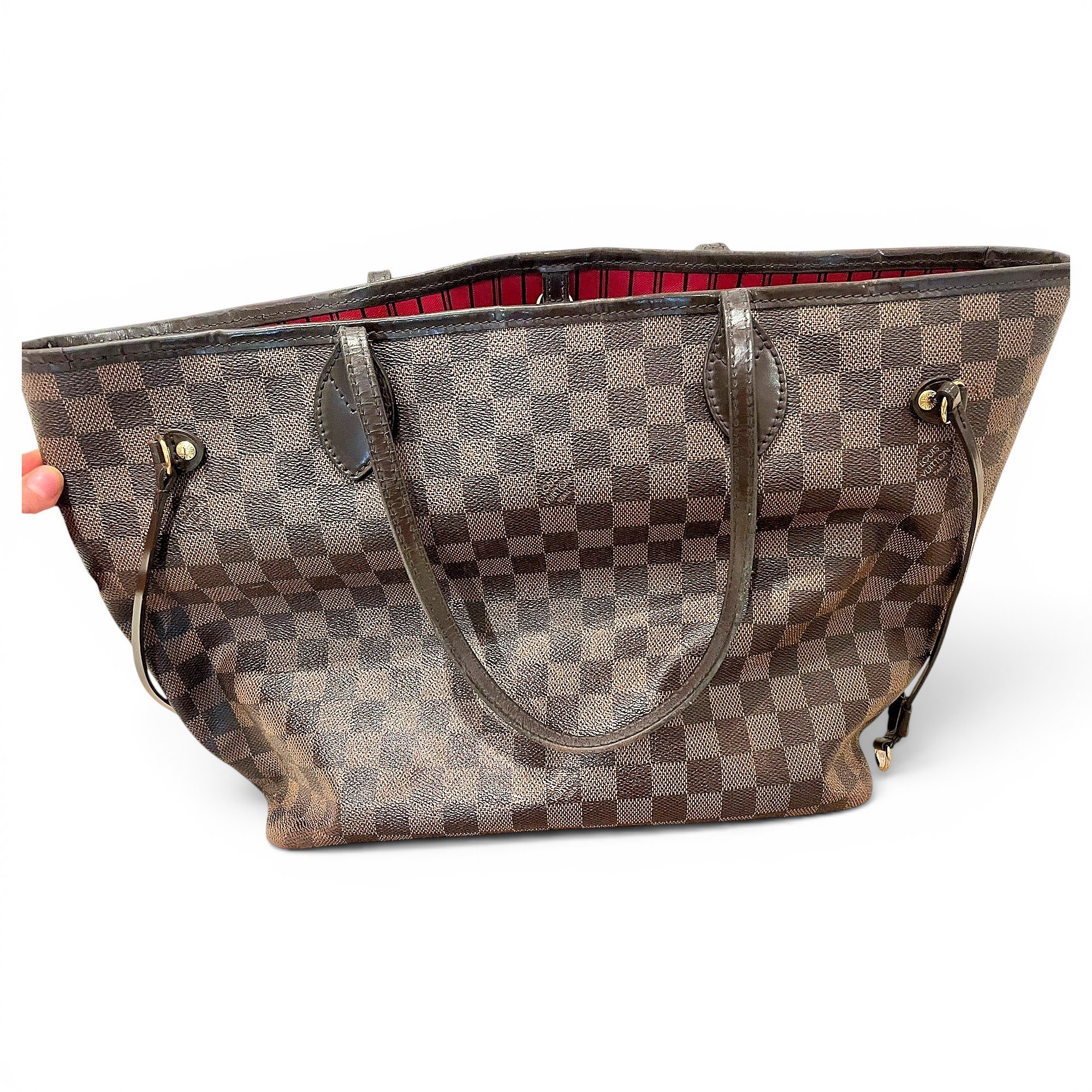 Neverfull leather tote